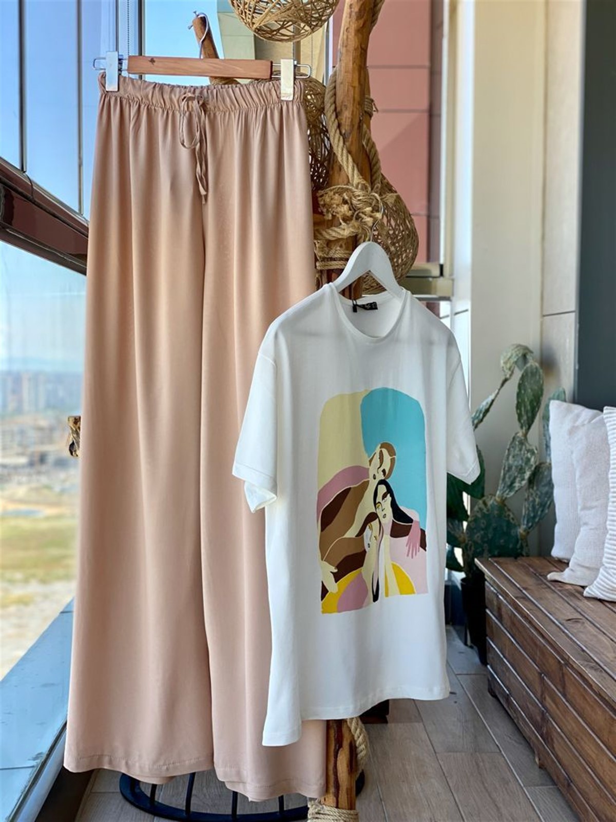 Baskı Detay Tshirt