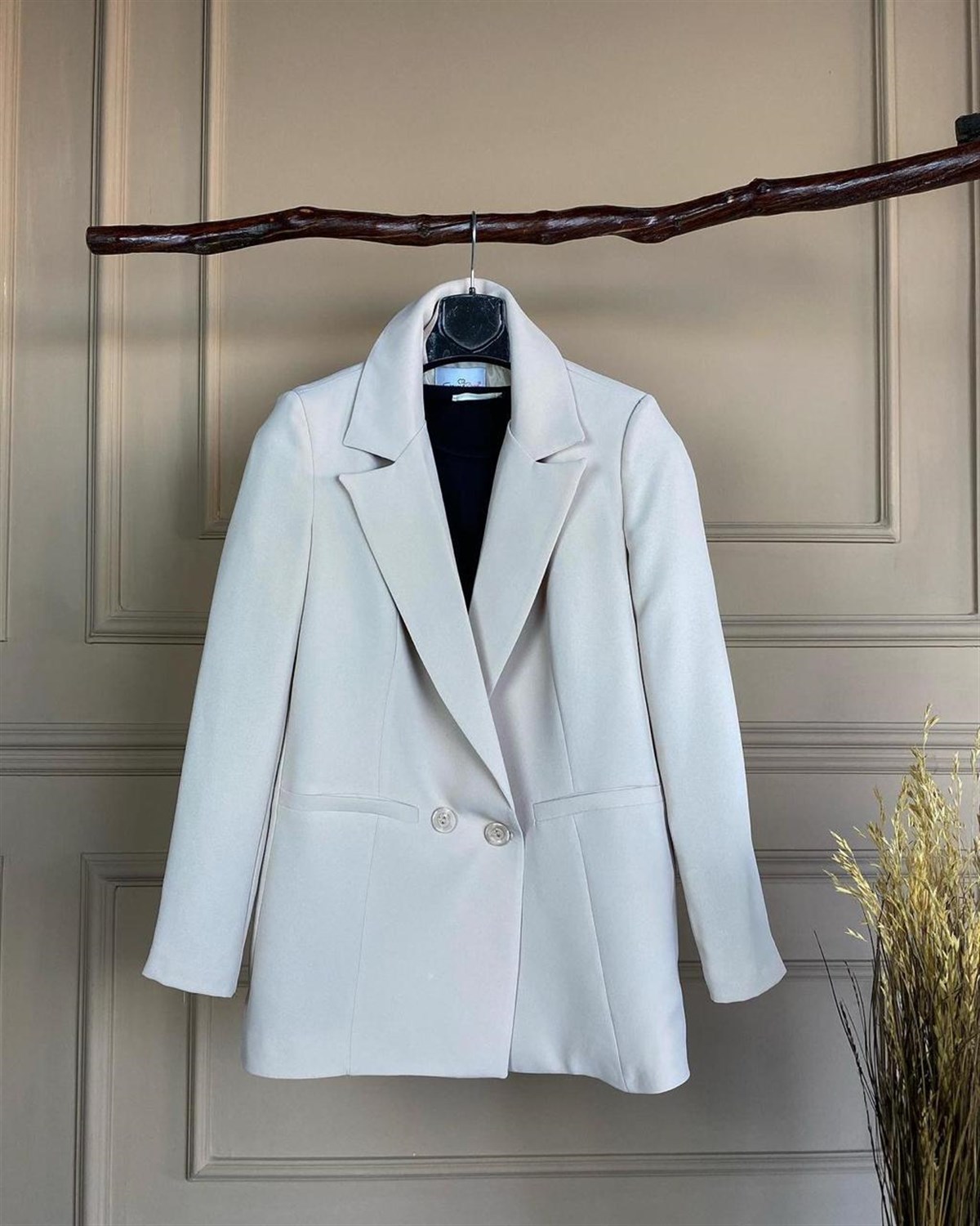 blazer ceket (ekru)