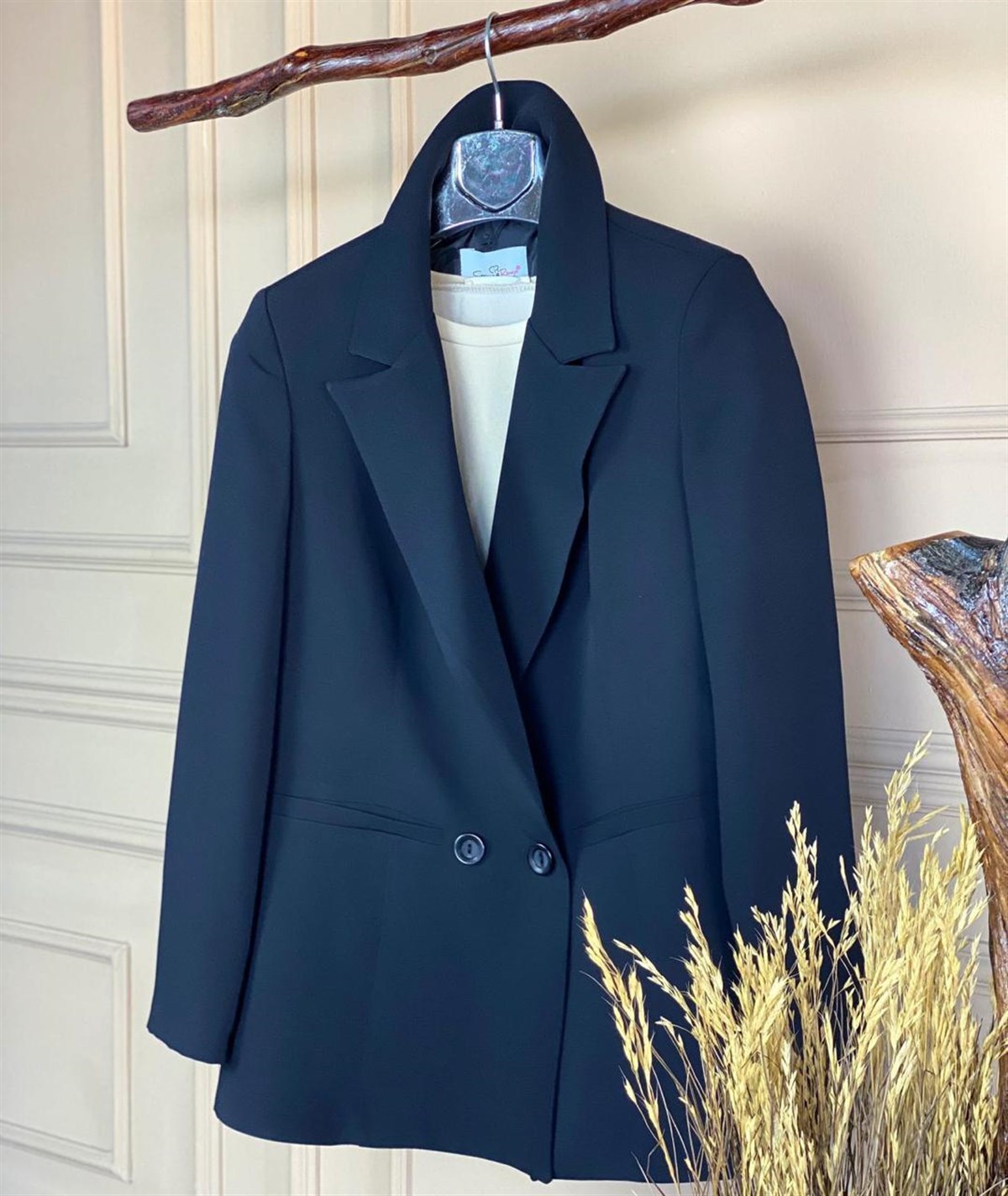blazer ceket (siyah)