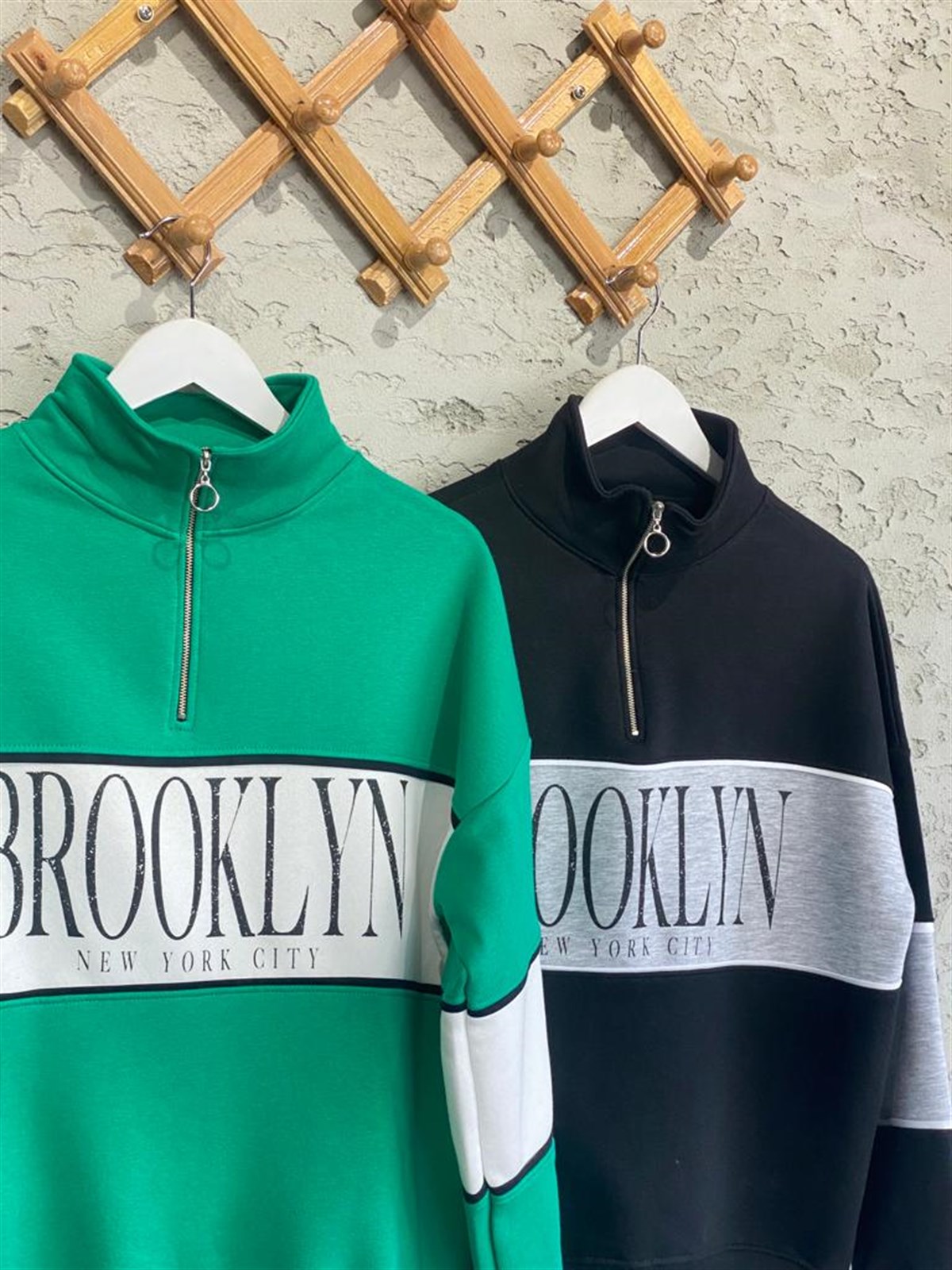 BROOKLYN SİYAH SWEAT