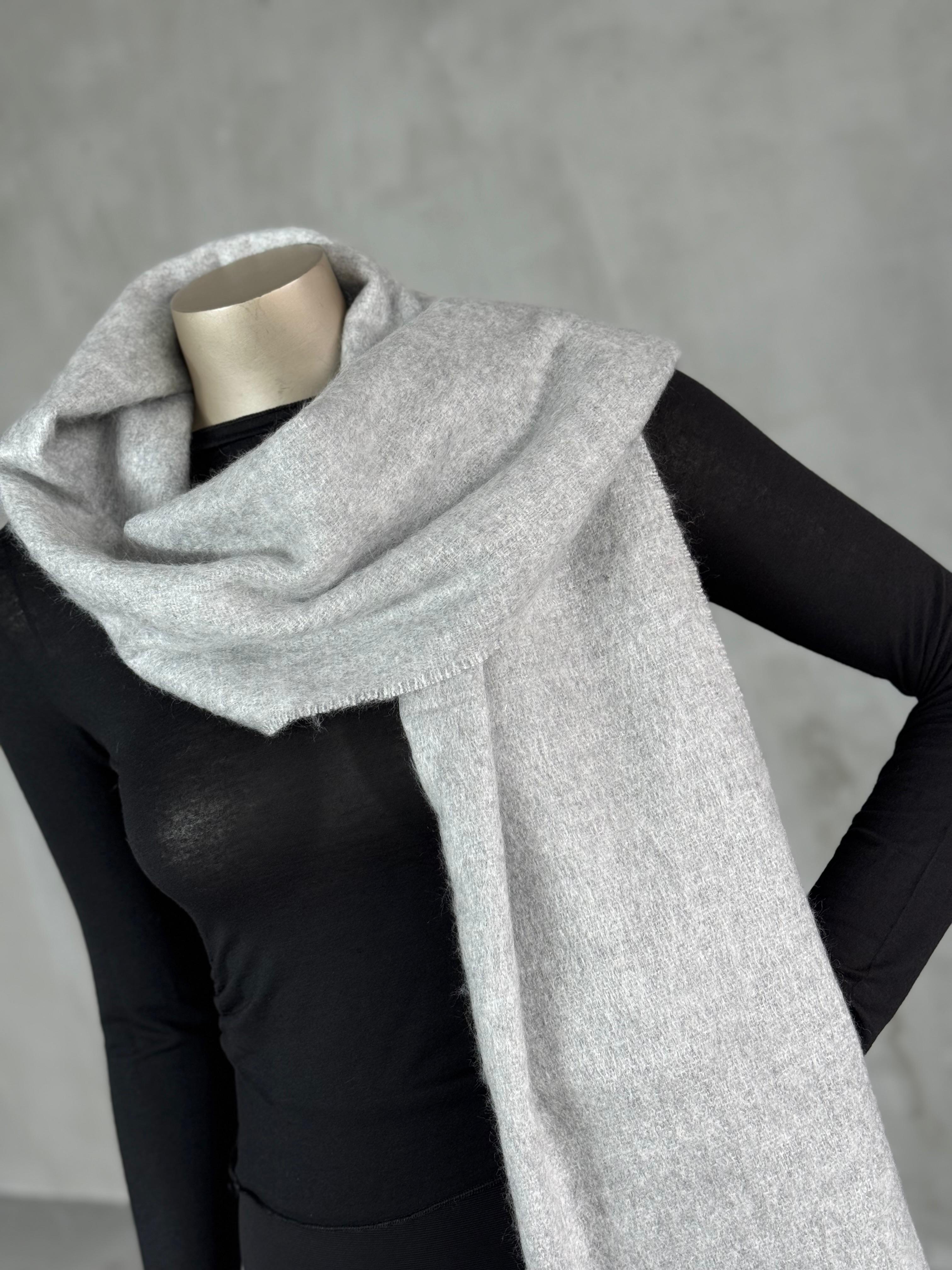 Buklet Yumuşak Dokulu Atkı (Vizon/Gri/Kahverengi/Siyah/Ekru/Sütlü Kahve/Bordo)