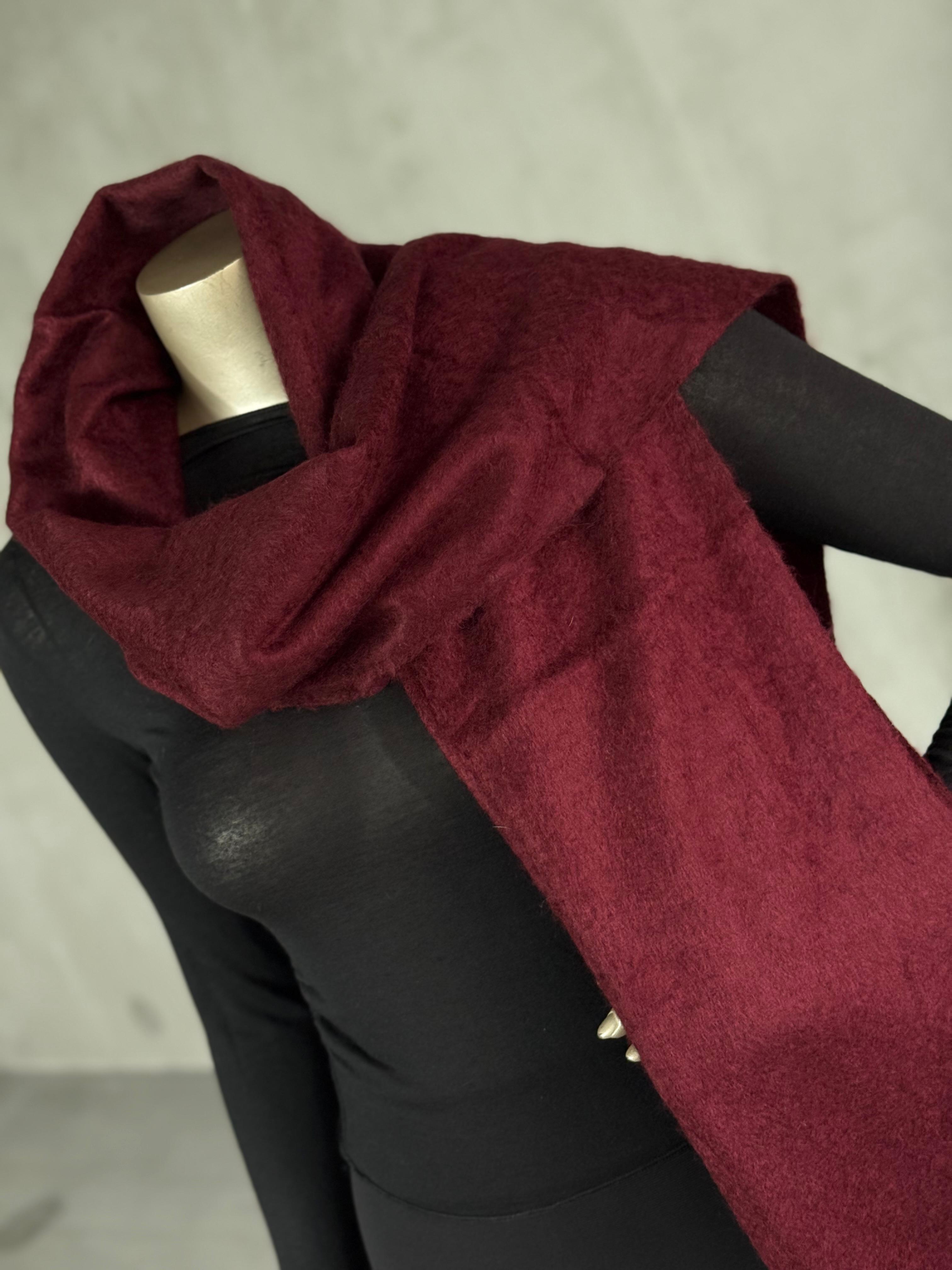 Buklet Yumuşak Dokulu Atkı (Vizon/Gri/Kahverengi/Siyah/Ekru/Sütlü Kahve/Bordo)