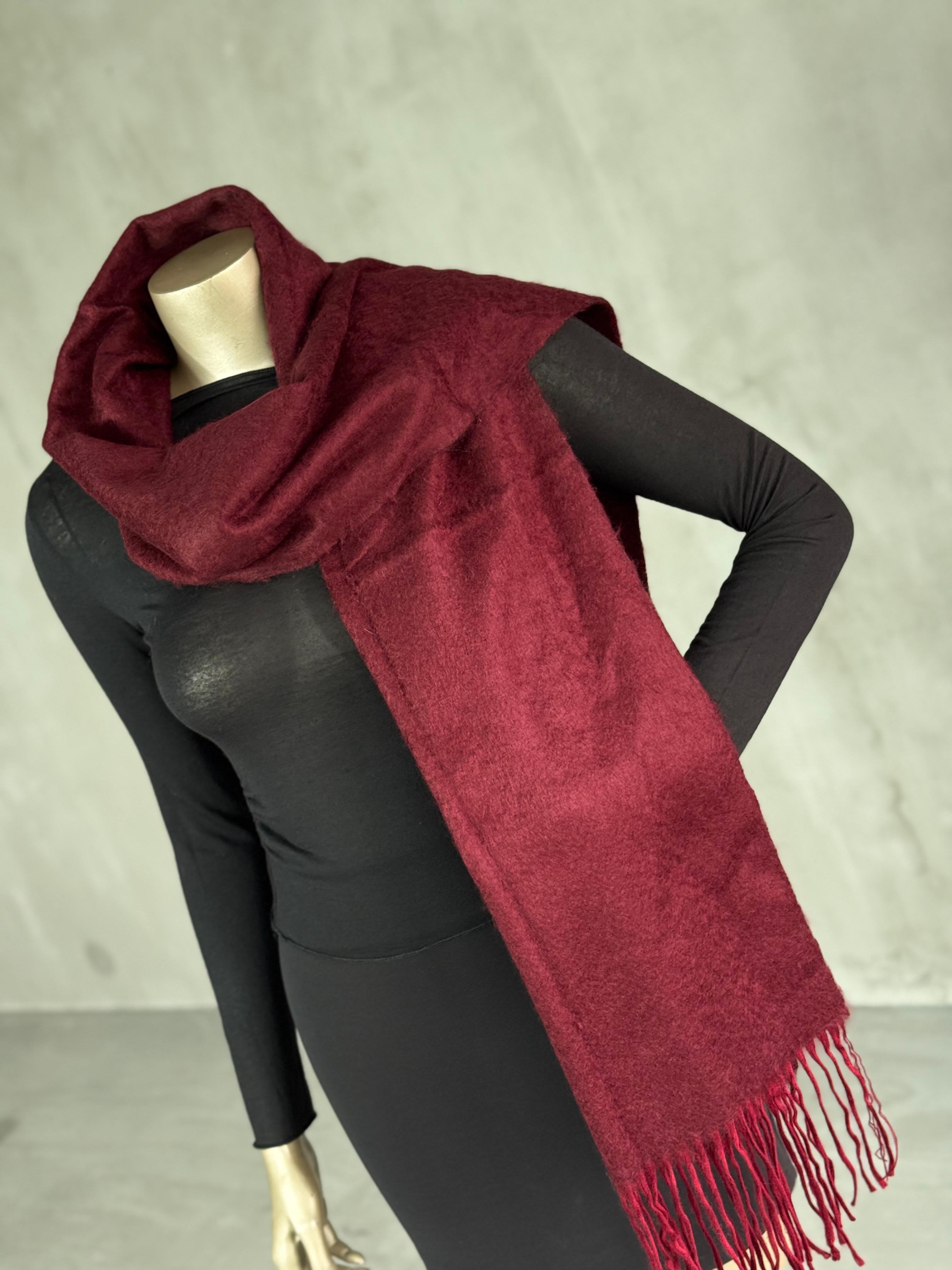 Buklet Yumuşak Dokulu Atkı (Vizon/Gri/Kahverengi/Siyah/Ekru/Sütlü Kahve/Bordo)