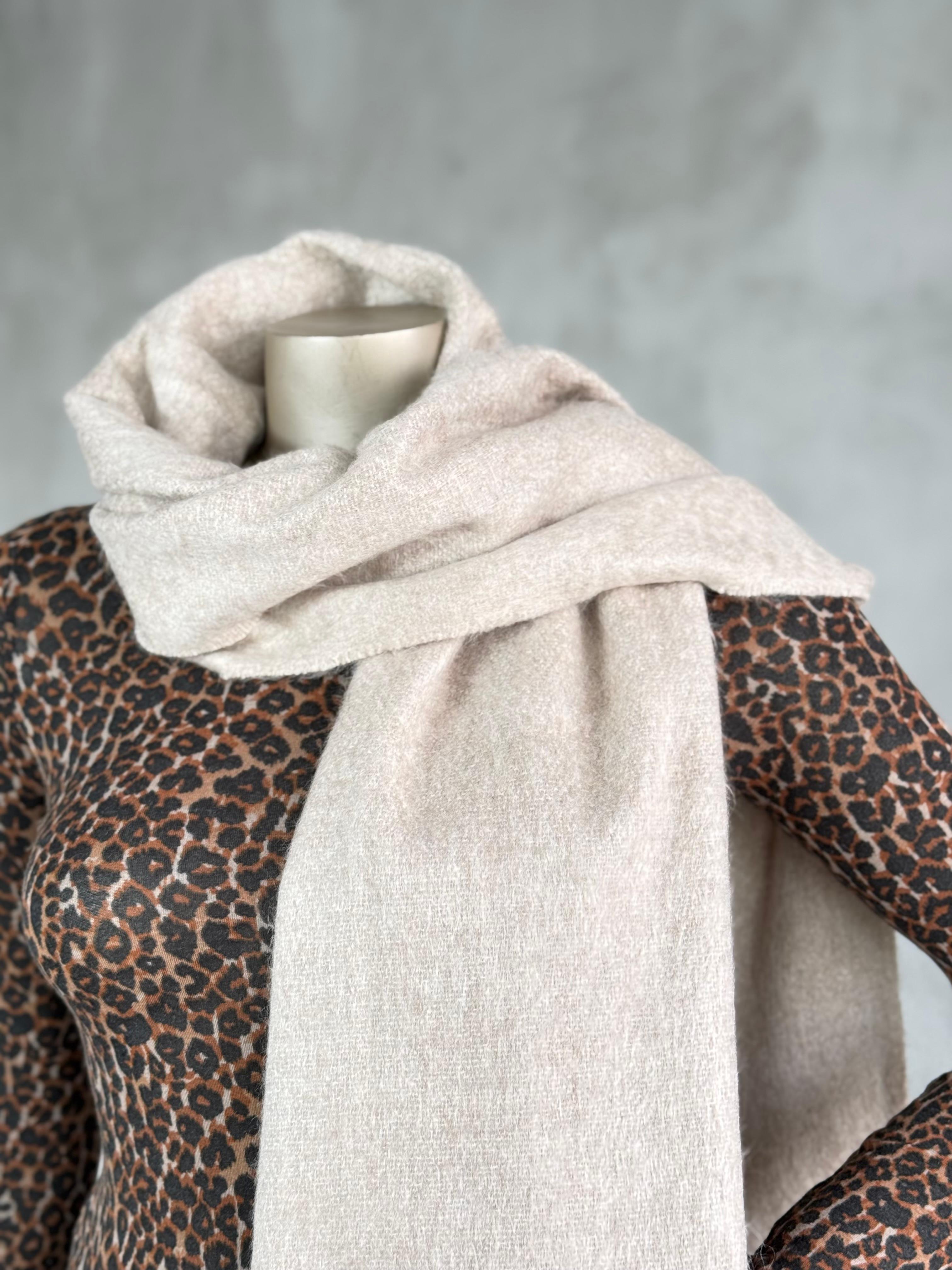 Buklet Yumuşak Dokulu Atkı (Vizon/Gri/Kahverengi/Siyah/Ekru/Sütlü Kahve/Bordo)