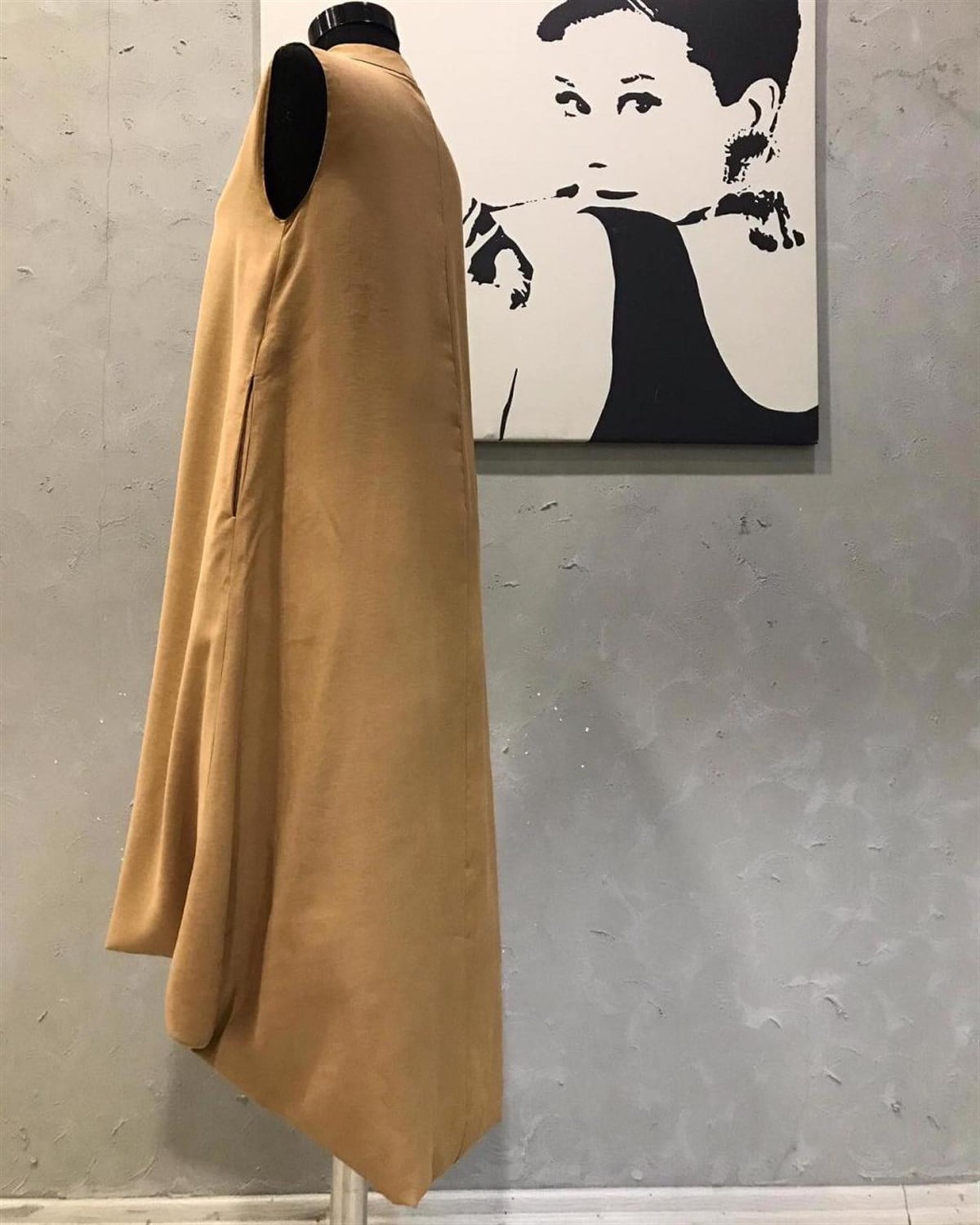 Coton Kumaş Komple Astar Salaş Model Elbise (CAMEL)