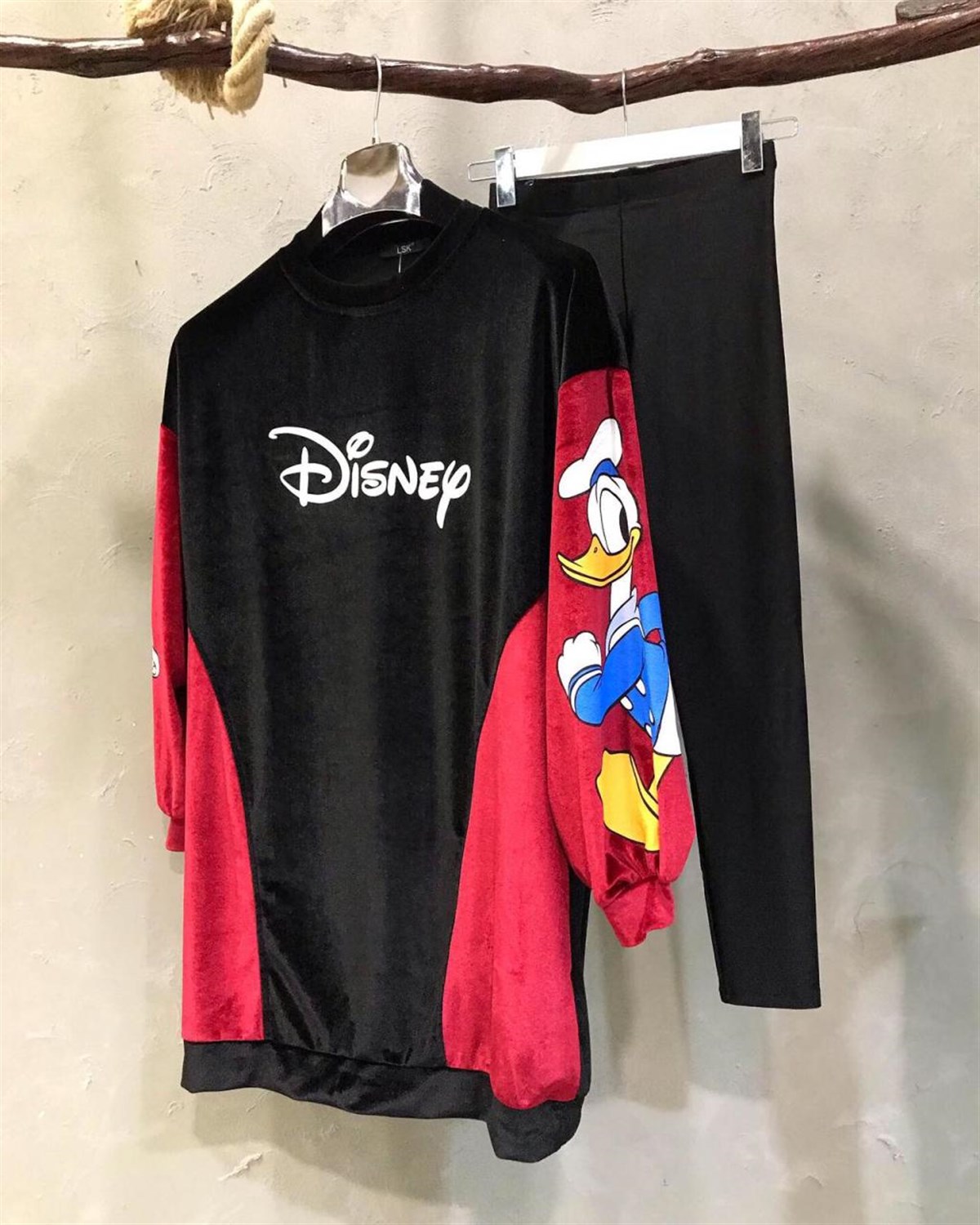 Donald Duck (Siyah)