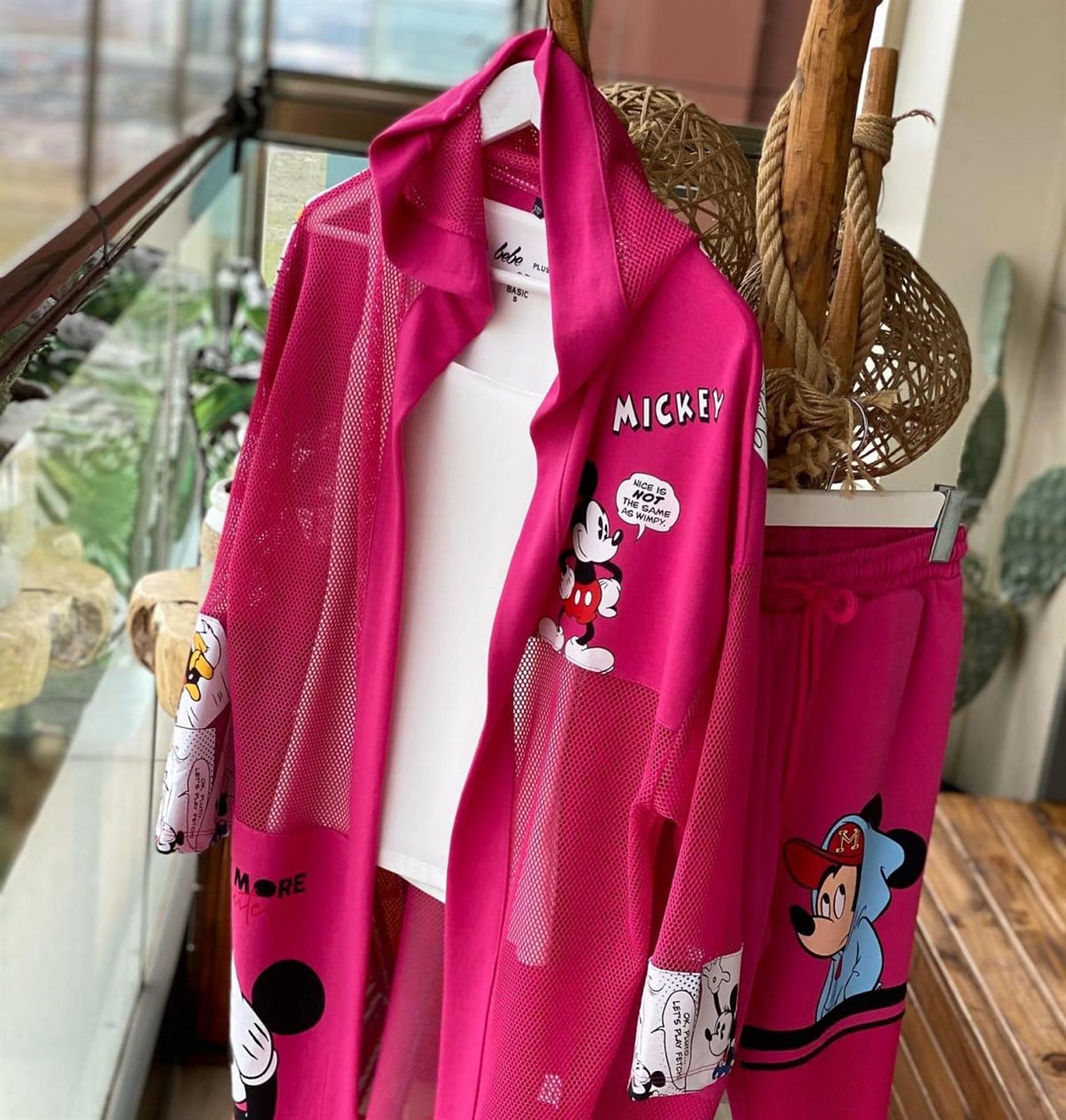 File Detaylı Tasarım Takım (Pembe)