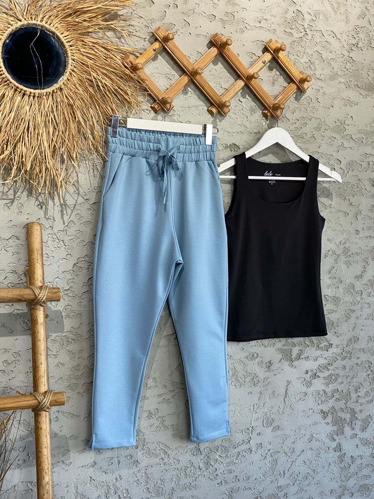 Jogger Pantolon (Mavi)