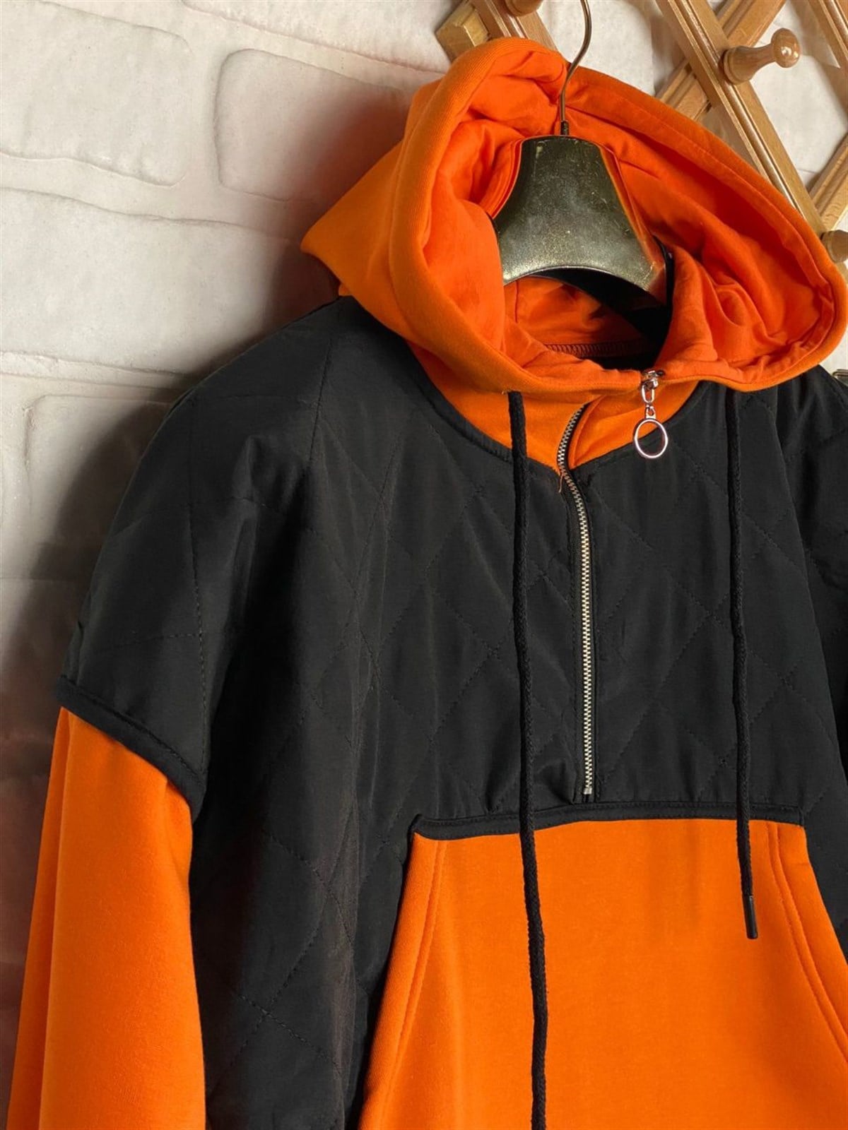 Kapitone Garnili Sweat (Oranj)