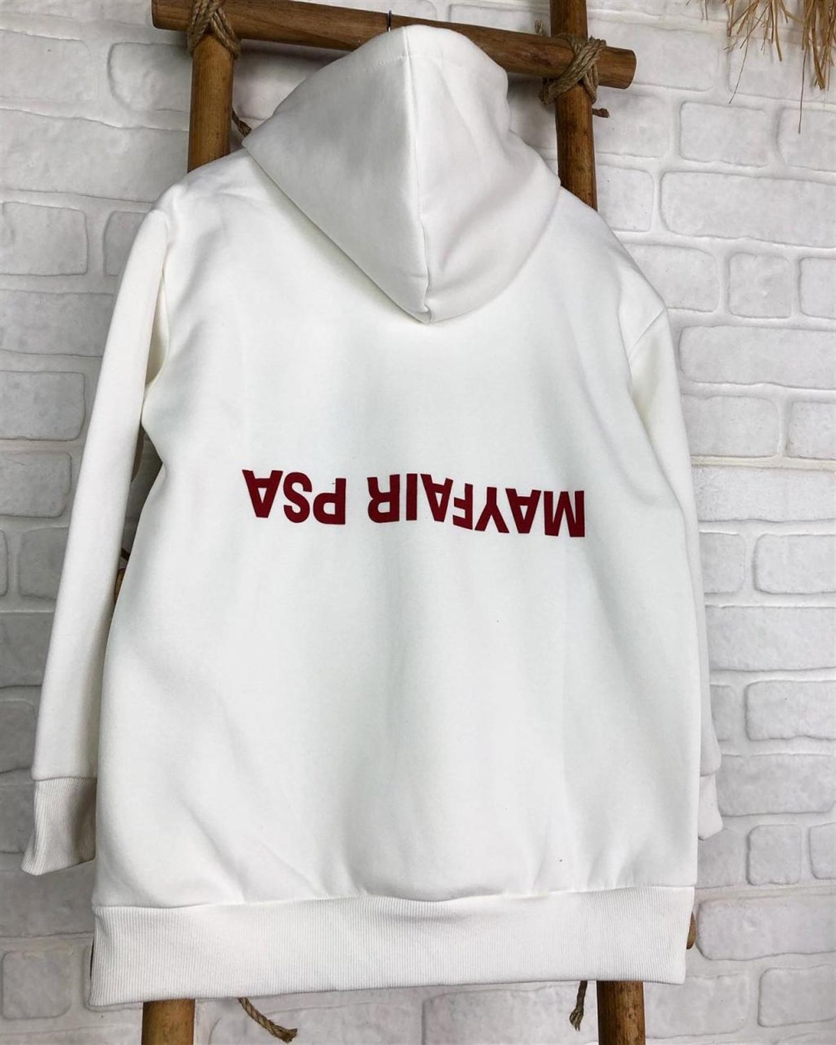 Kapşonlu Kanguru Cepli Sweatshirt