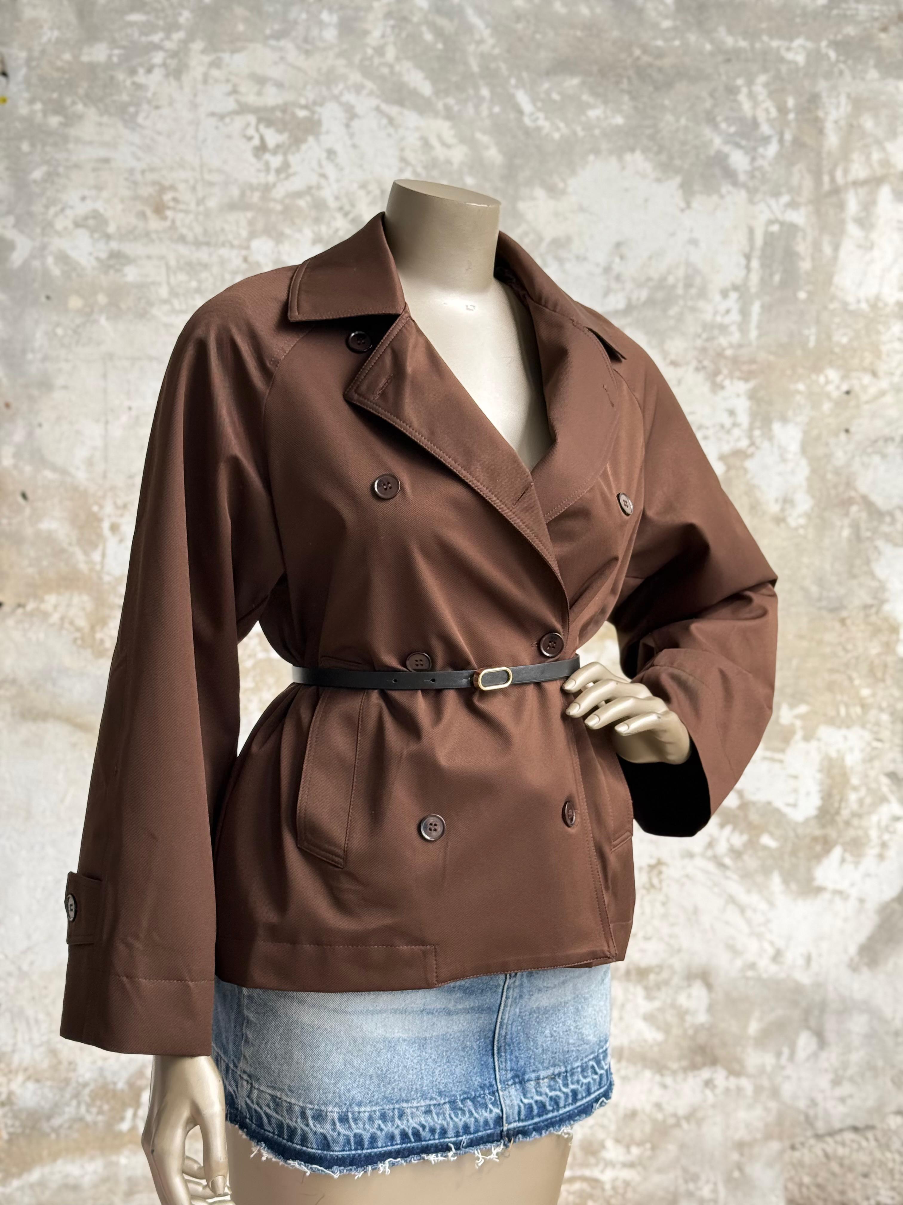 Marka Model Premium Kalite Trenç (Kahve)