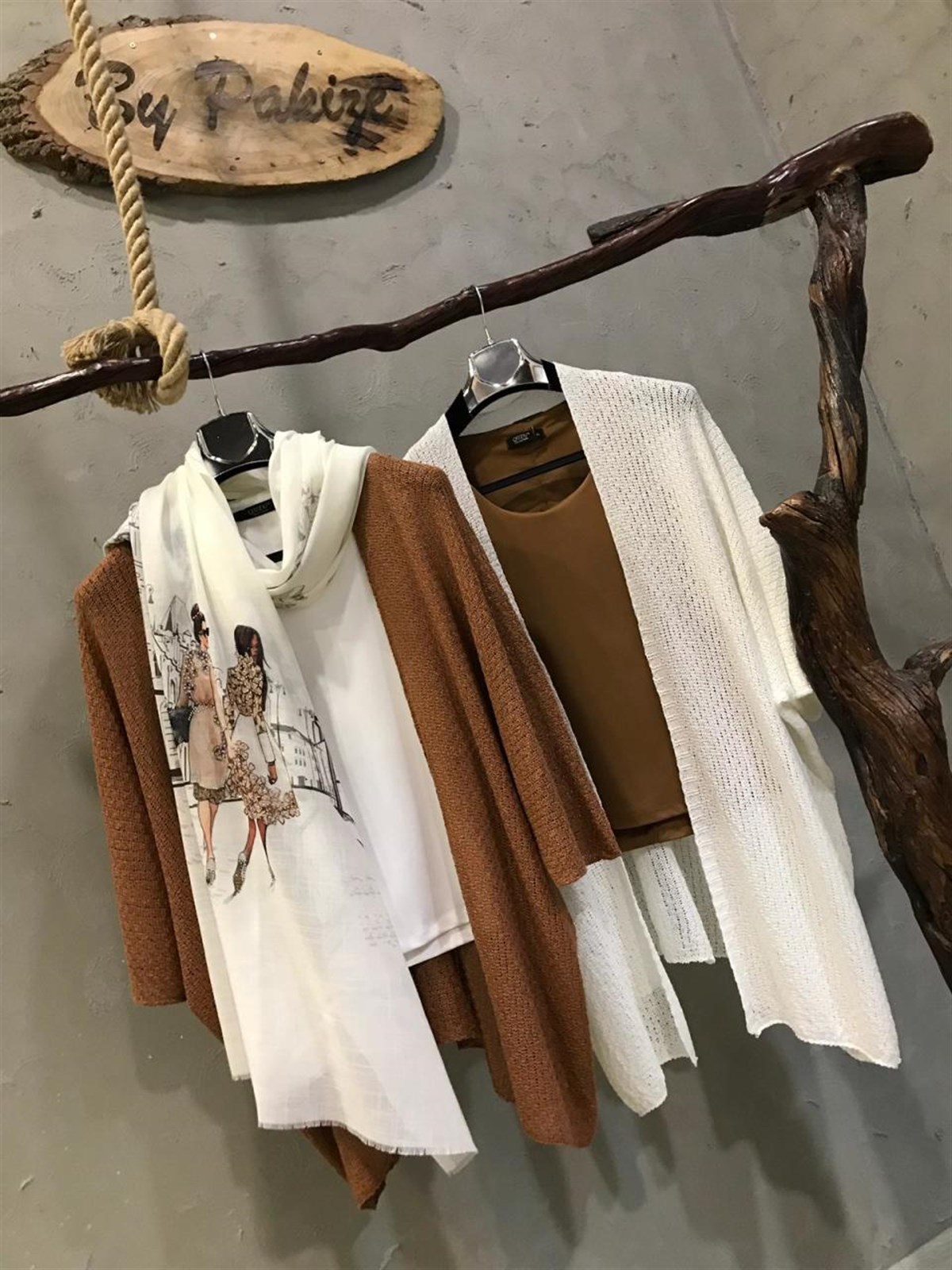 Merserize Hırka (BAKIR&EKRU)