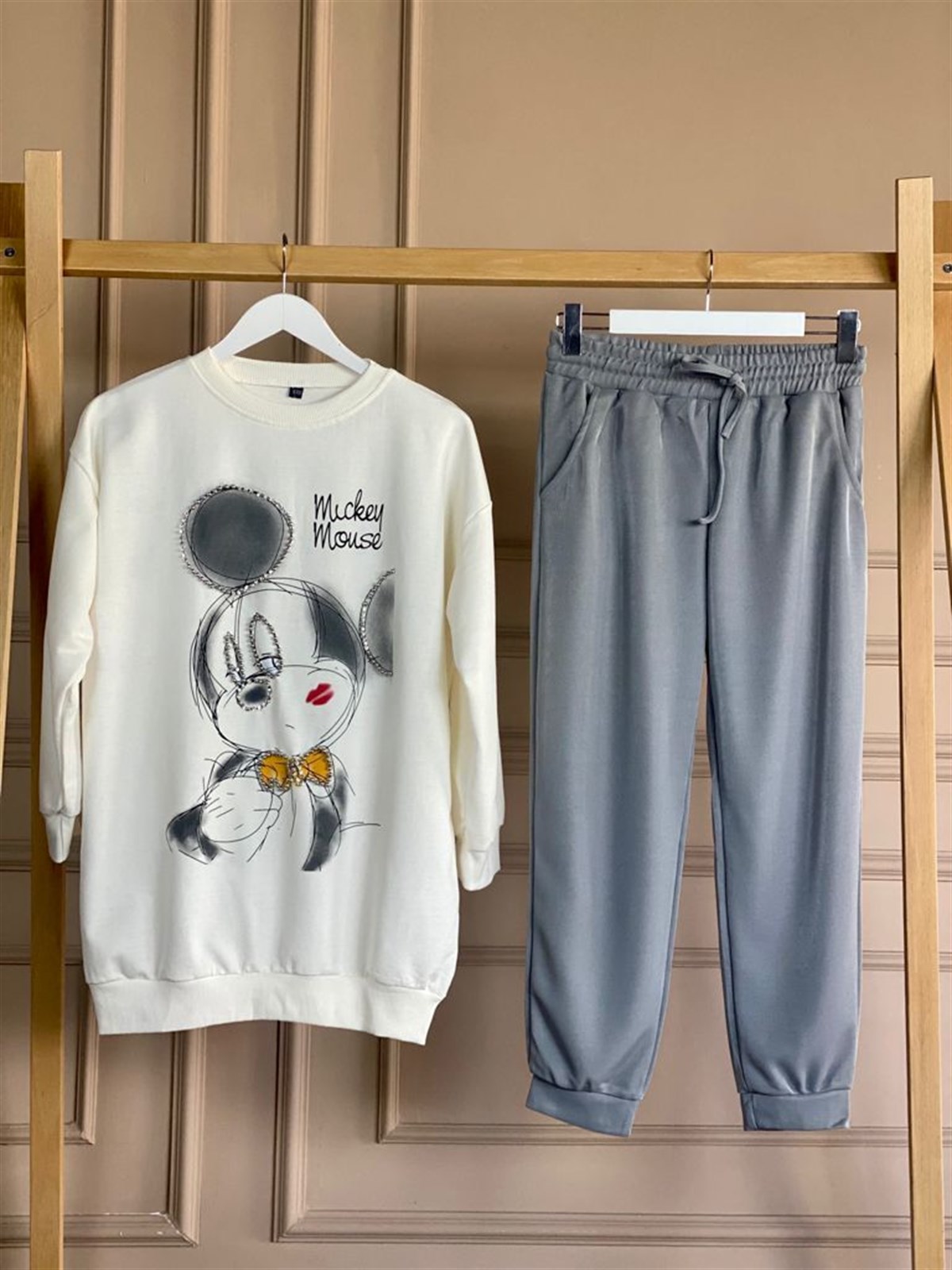 Mickey Detay Tunik Sweat
