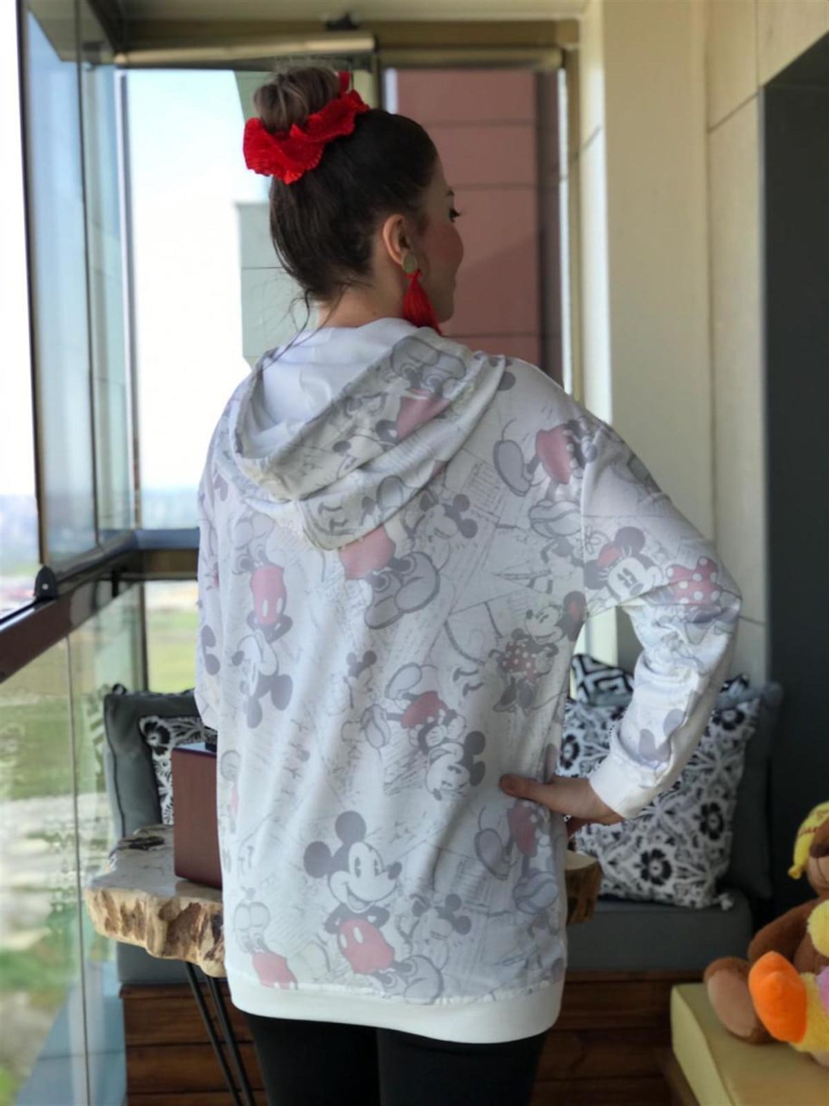 Mickey Mouse  Kapşonlu Sweatshirt