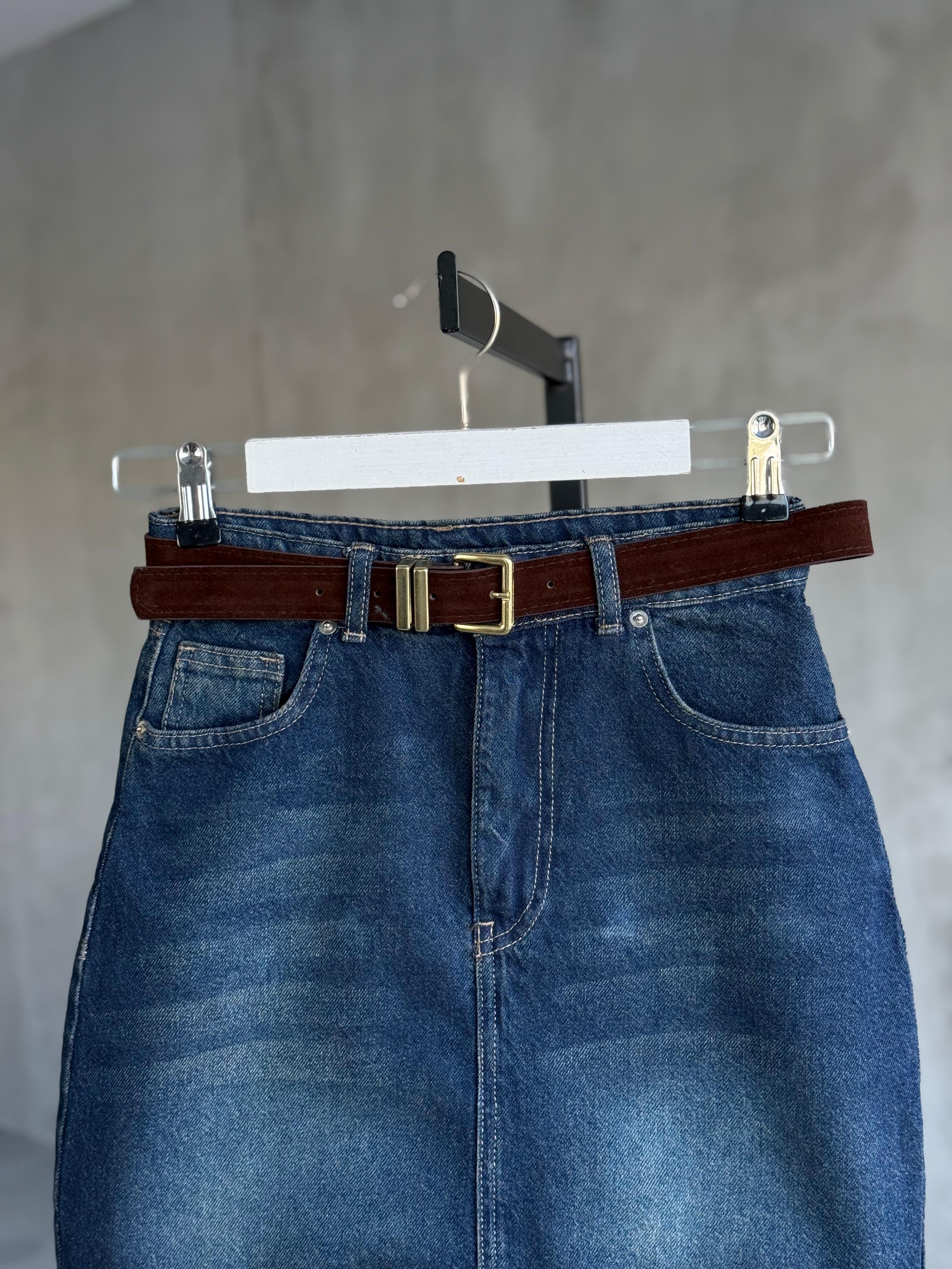 Mini Kot Etek (Lacivert)