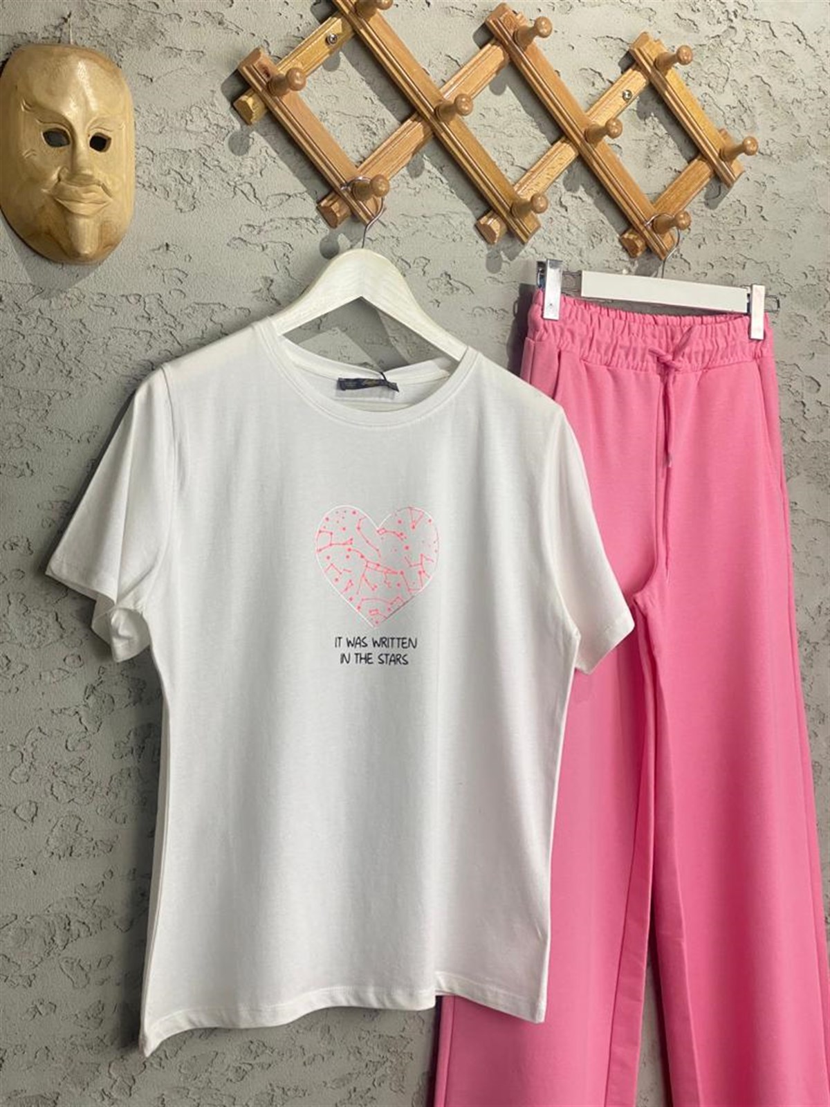 Minimal Desen Kalbim Tshirt 