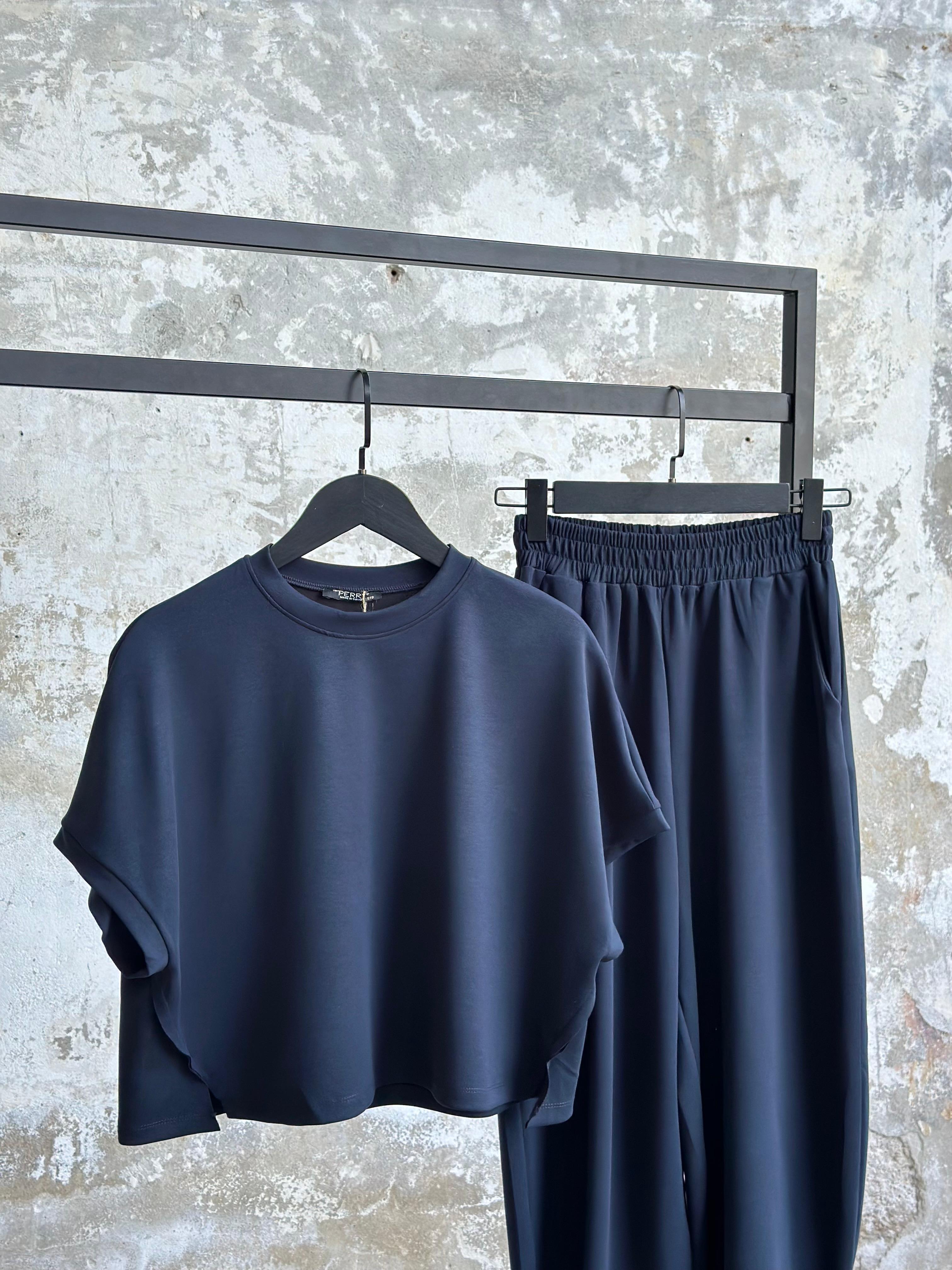 Modal Kumaş Şalvar Takım (Laciver)