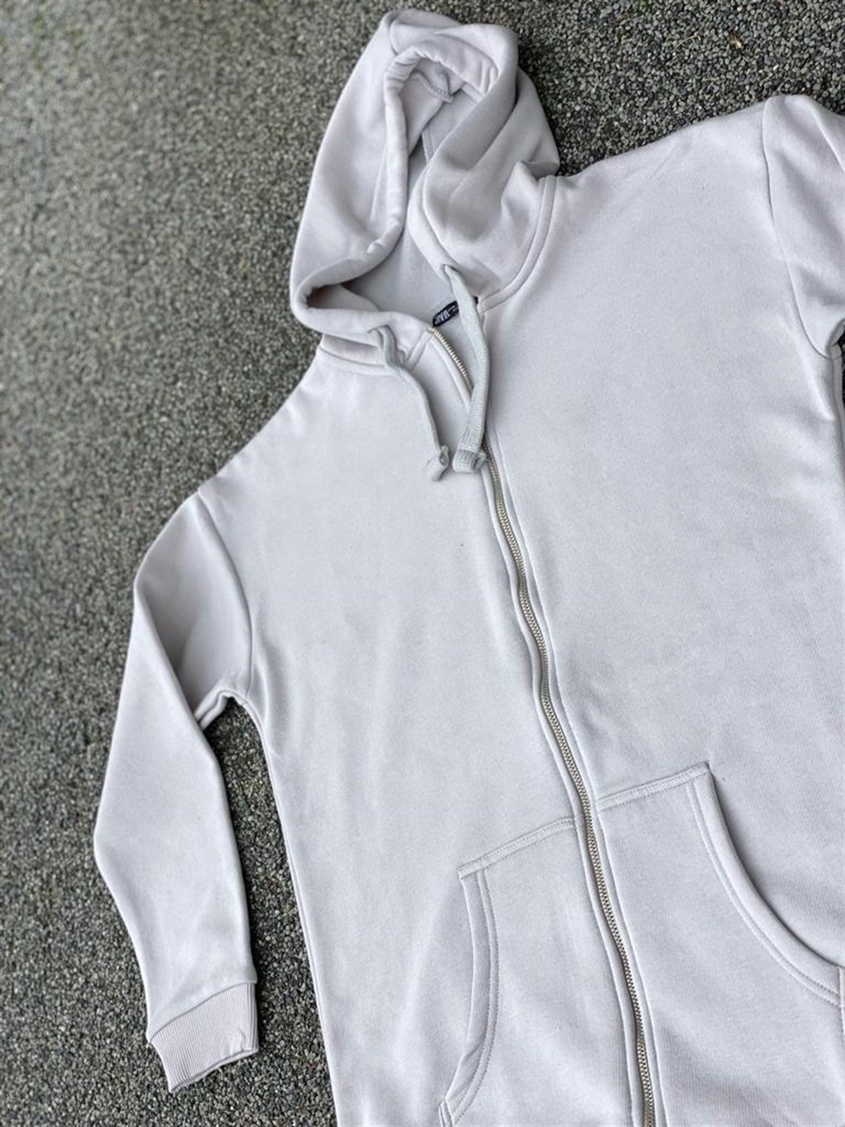 Orjinal Marka Sweat Hırka (Gri)