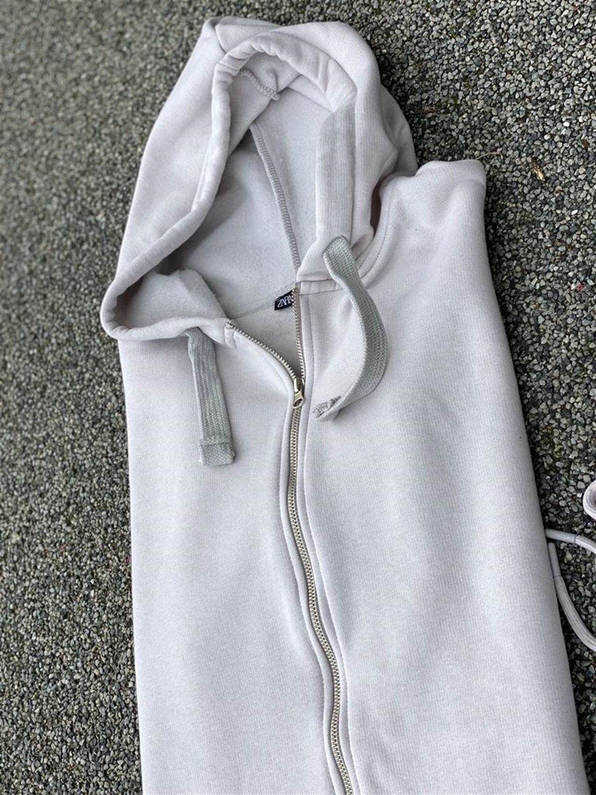 Orjinal Marka Sweat Hırka (Gri)