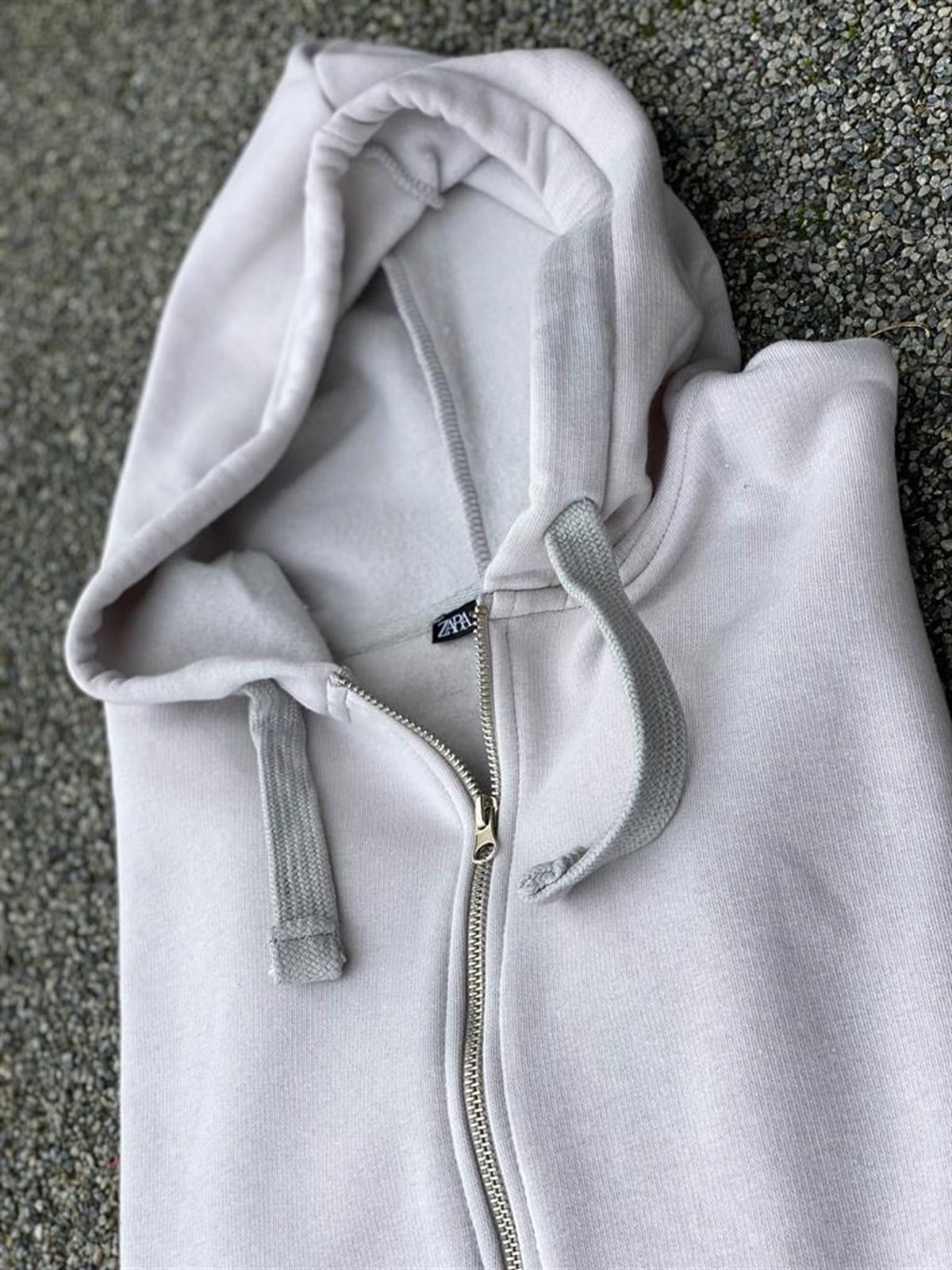 Orjinal Marka Sweat Hırka (Gri)