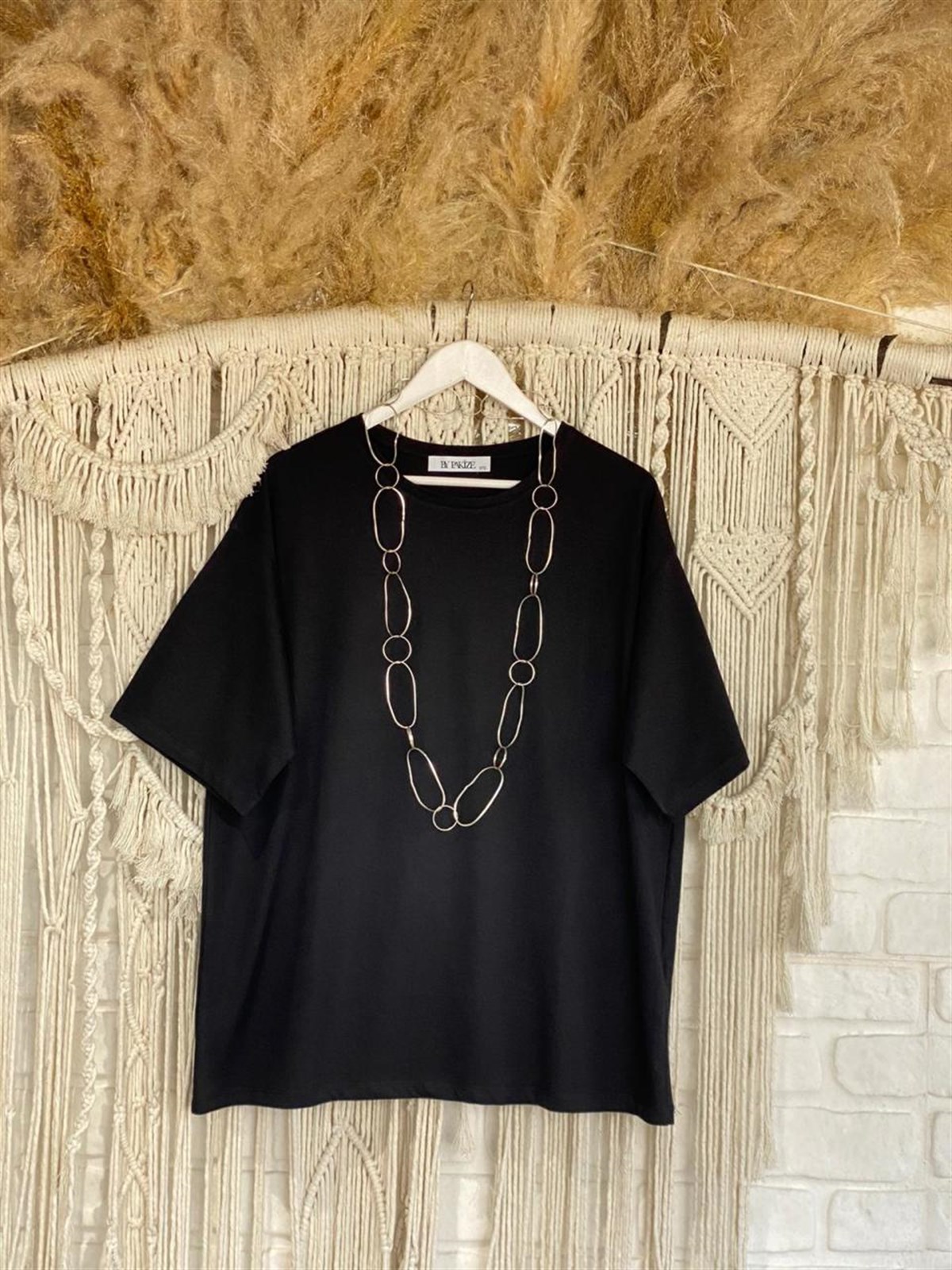 Oversize Basıc Tshirt (Siyah)