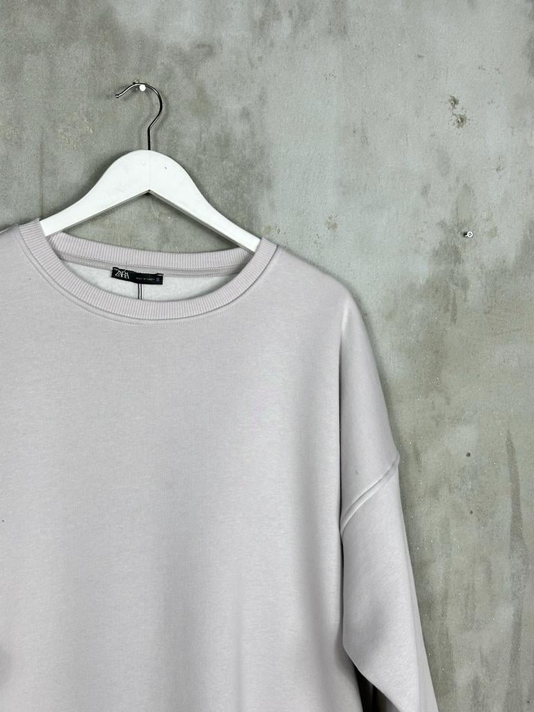 Oversize Kadın Premium Sweatshirt(GRİ)
