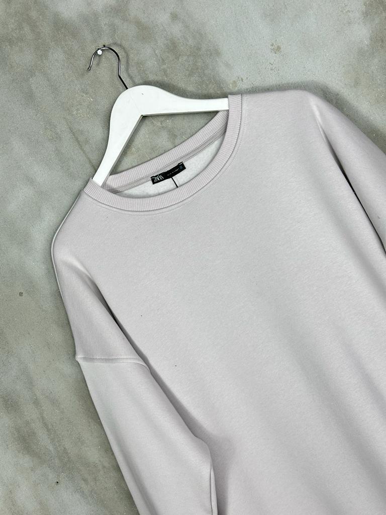 Oversize Kadın Premium Sweatshirt(GRİ)