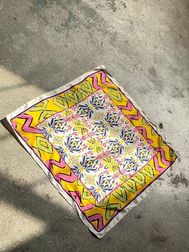 Saten Fular (Karışık Renk)