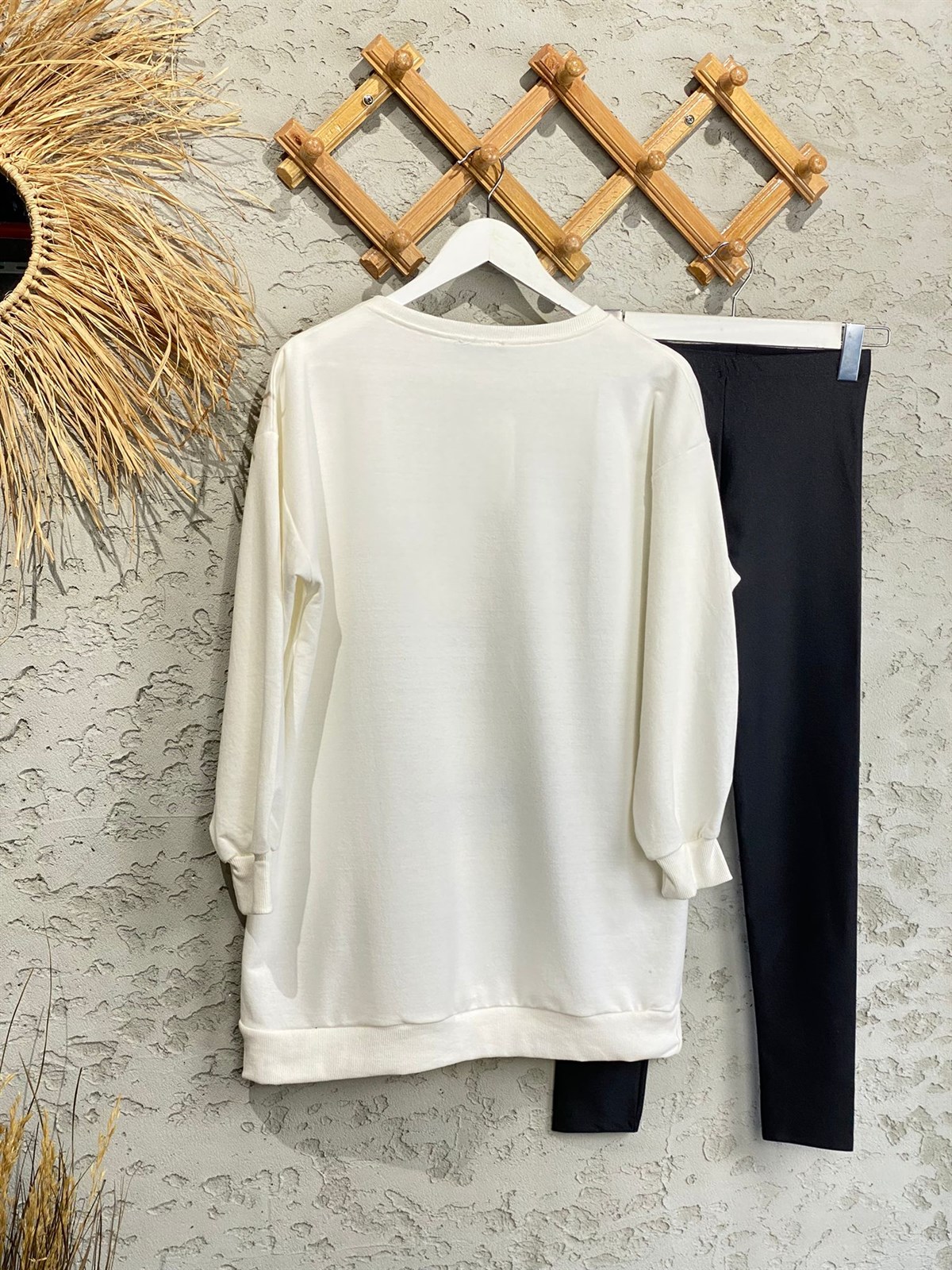 Sevimli Dufy Duck Tunik Sweat (Ekru)