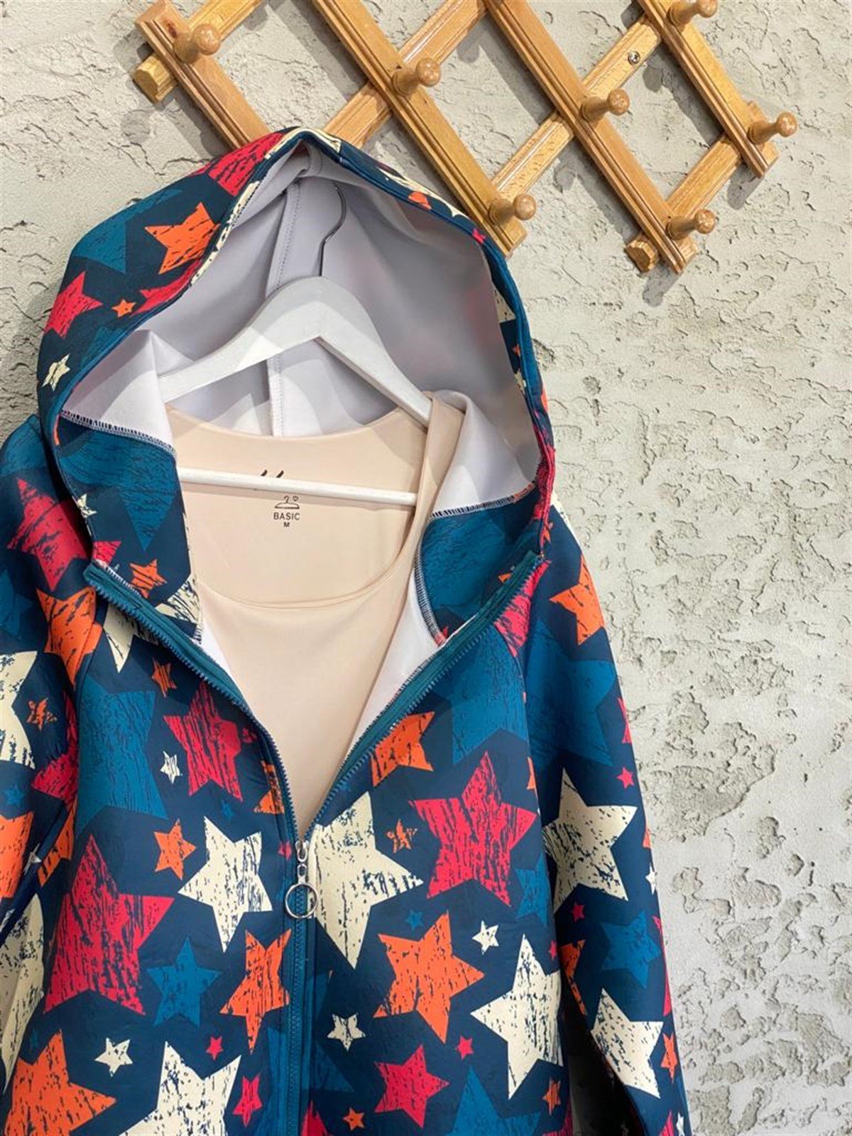 Tasarım Model Dalgıç Kumaş Mont (Siyah)