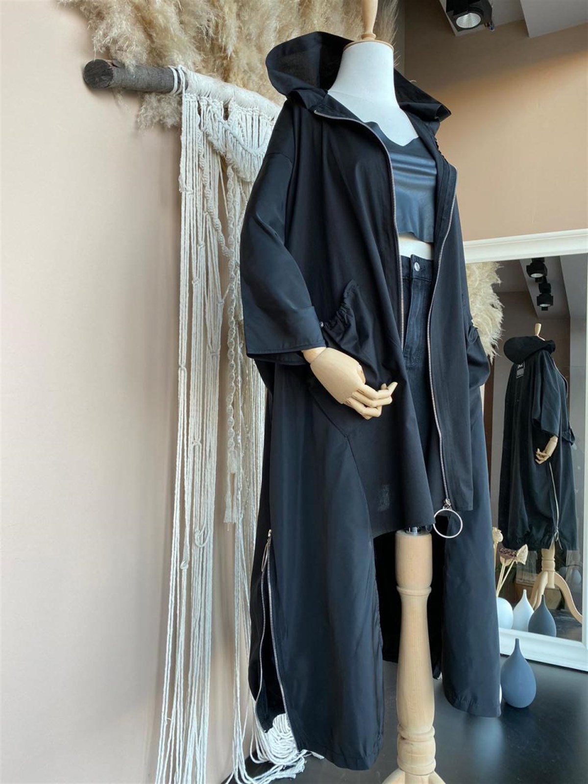 Tasarım Model Oversize Kesim Ceket
