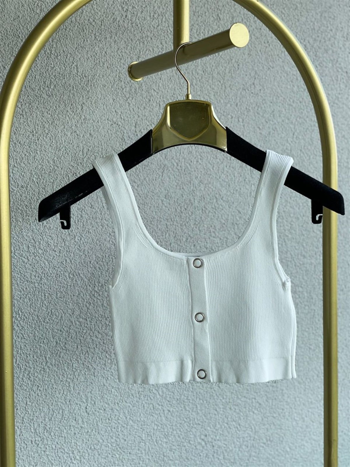 Triko Crop (Beyaz)