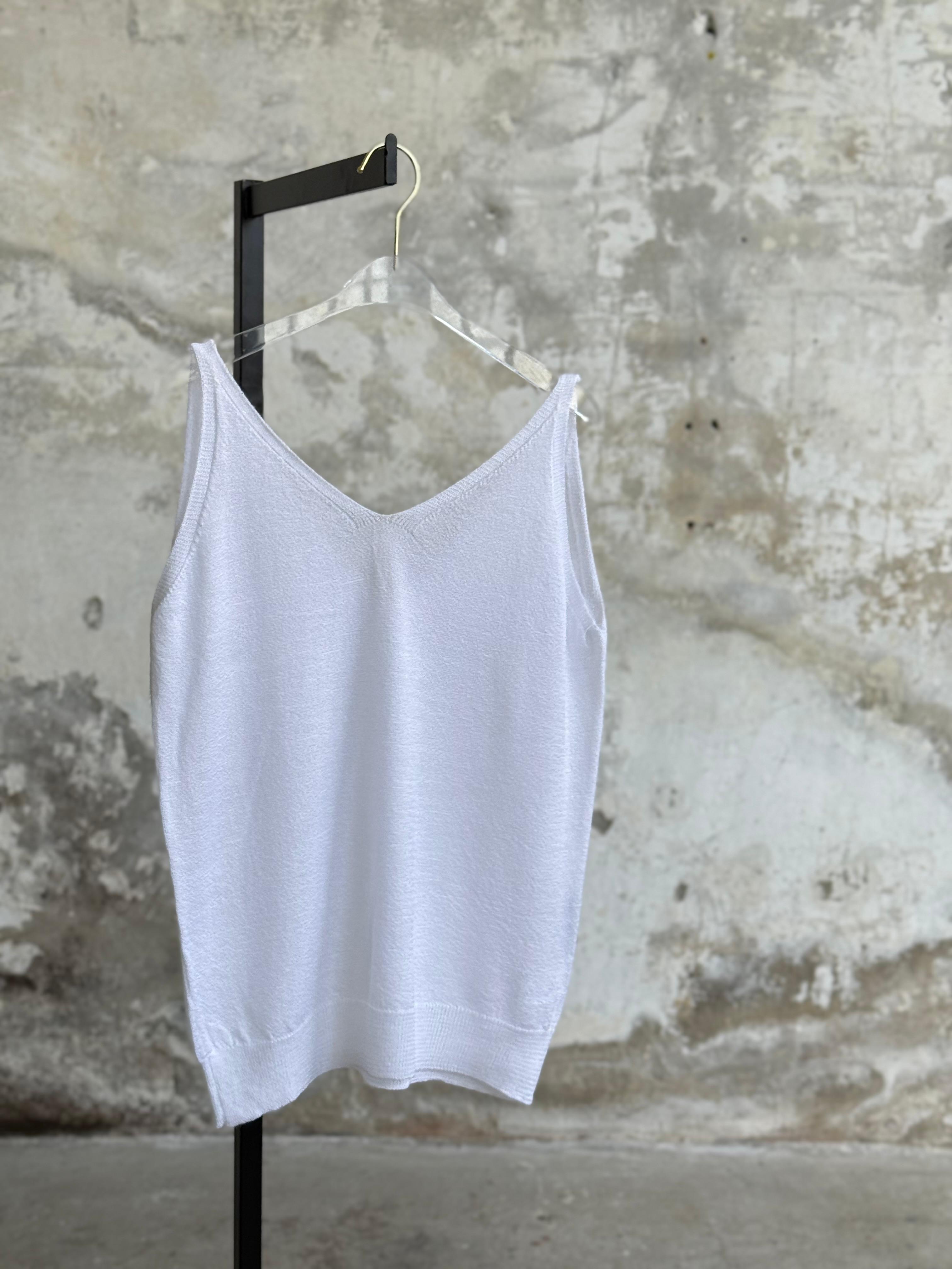 V Yaka Merserize Atlet (Beyaz)