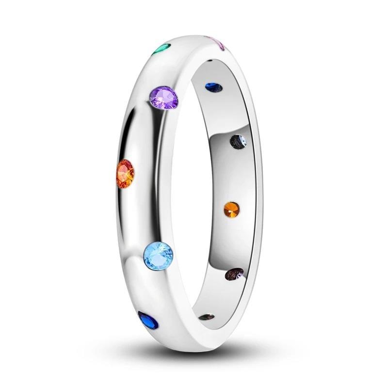Silver Galaxy Ring