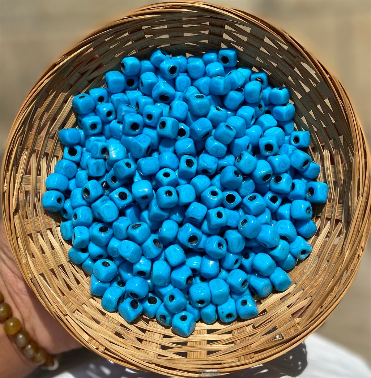 Turkuaz Orta Boy Kare