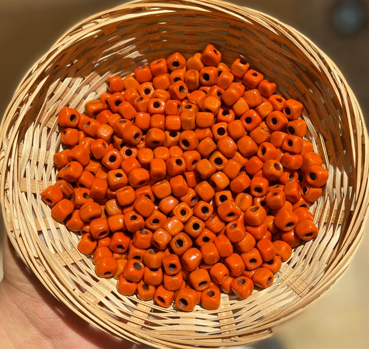 Turuncu Orta Boy Kare