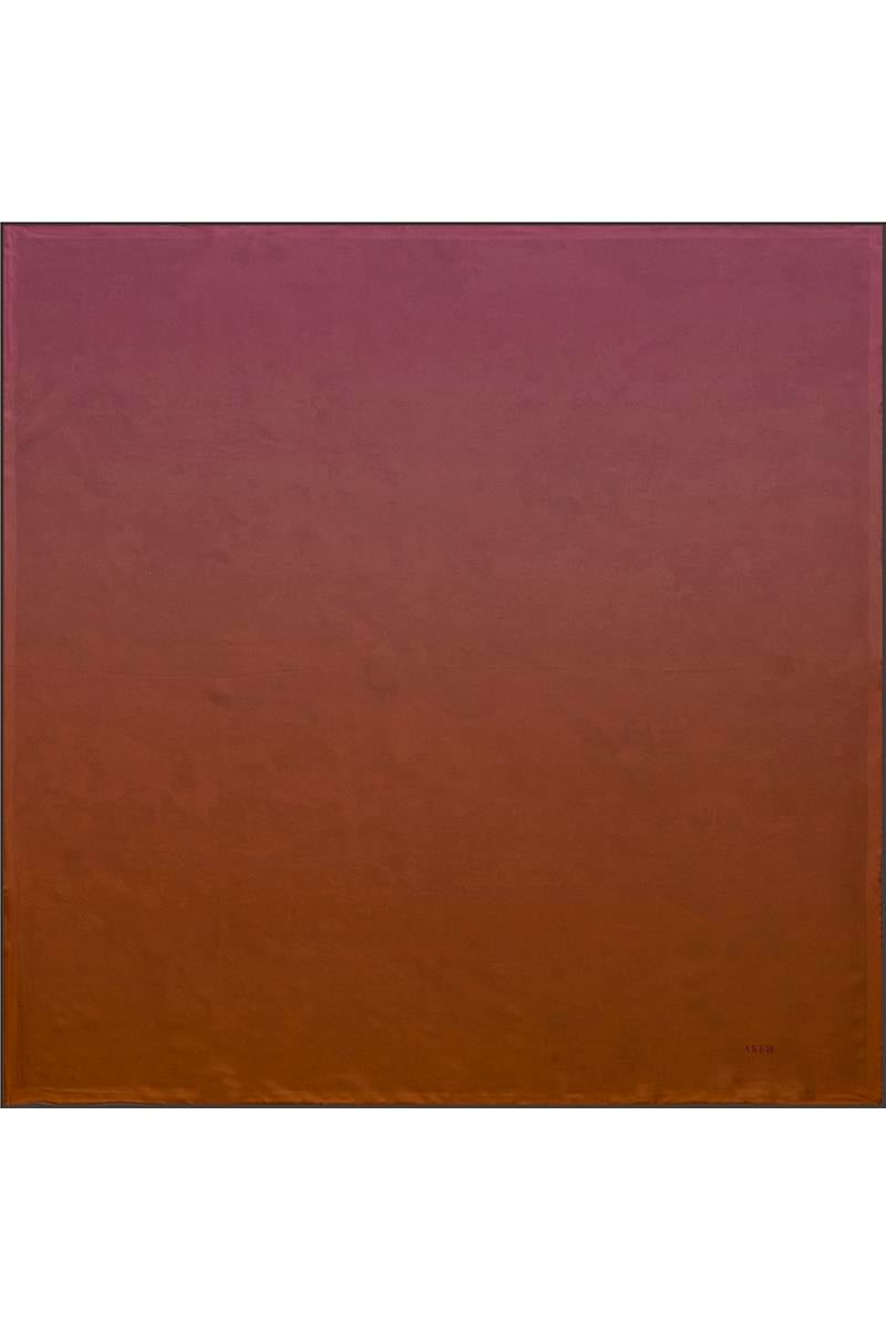 Aker Bosphorus Çift Taraflı Tivil İpek Eşarp 7208712-931