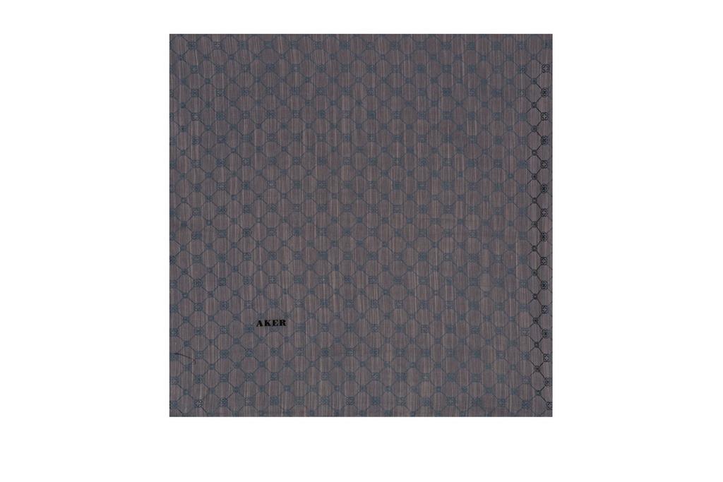 Aker Logolu İpek Koton Jakar Eşarp 7071798-971