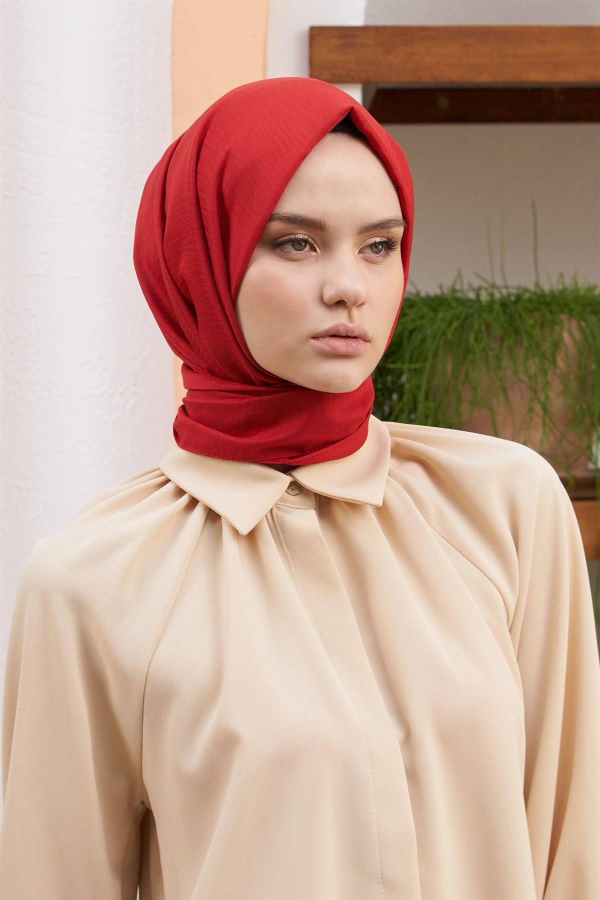 Alisa Şal 2054-Kırmızı