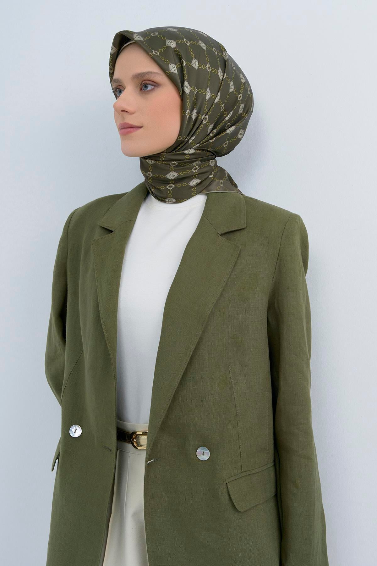 Armine Saten İpek Eşarp 9530D E26YA9530D01-81