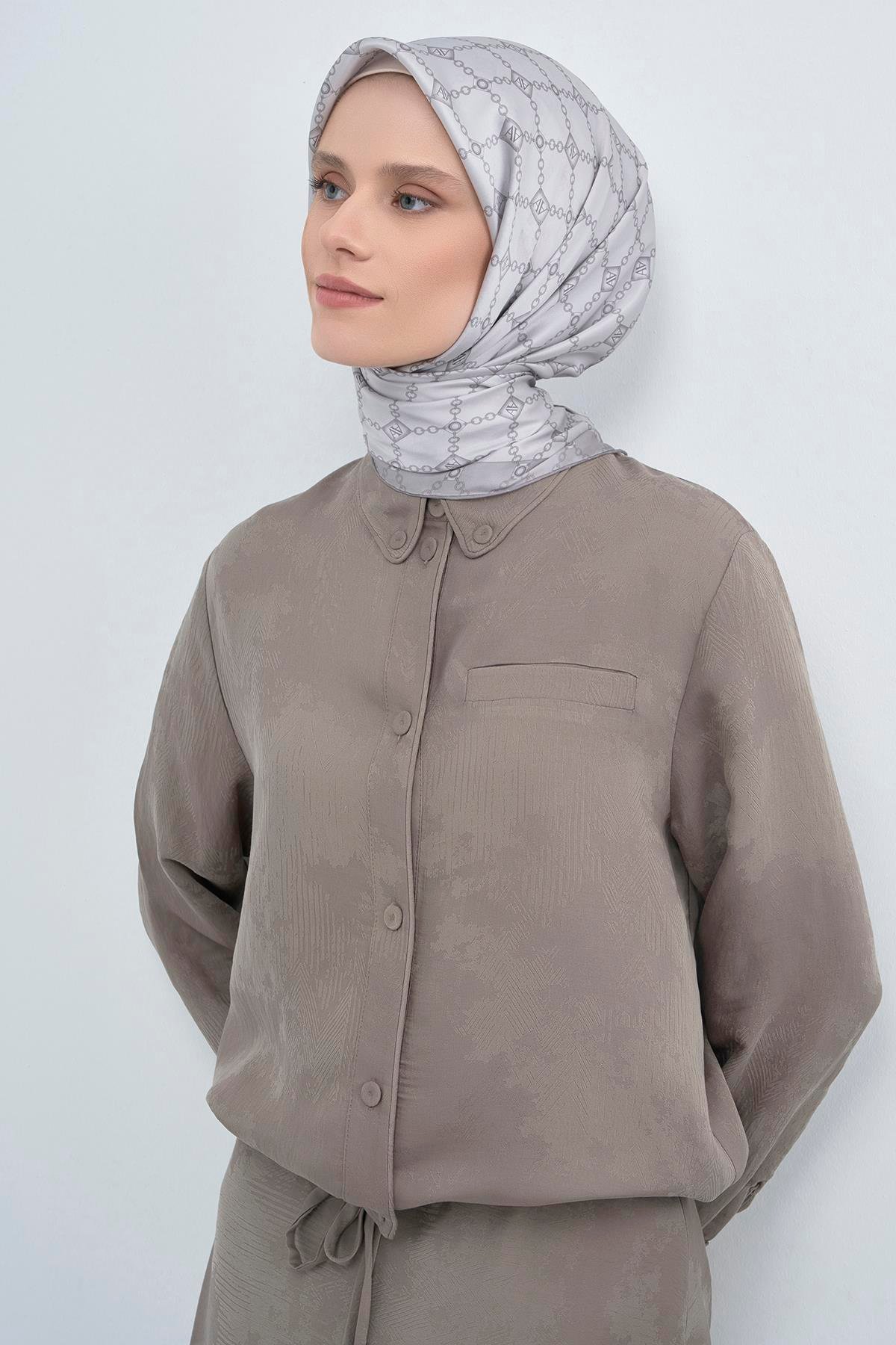 Armine Saten İpek Eşarp 9530D E26YA9530D01-08
