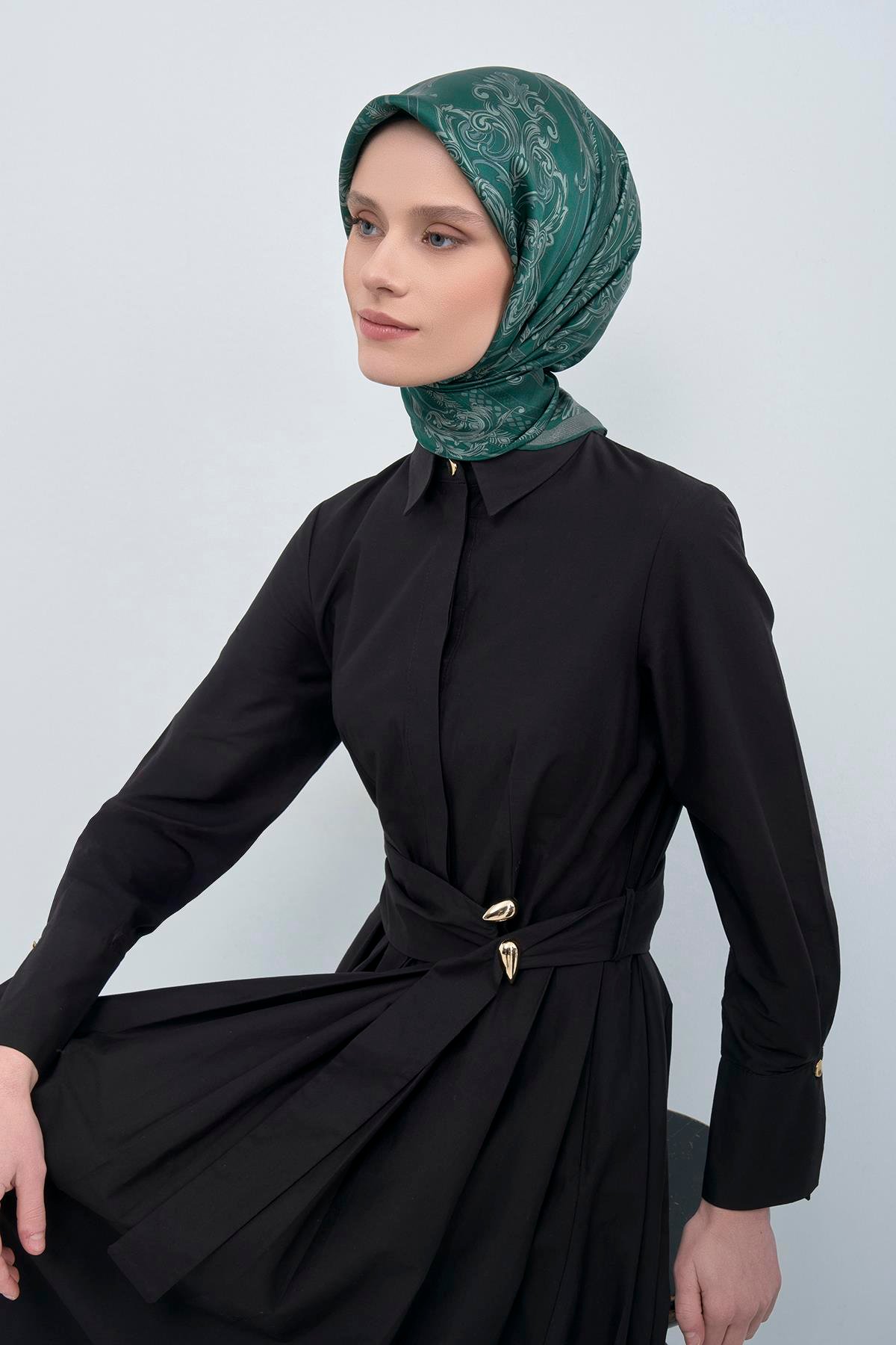 Armine Saten İpek Eşarp 9537D E26YA9537D01-51