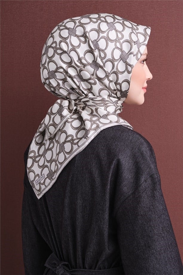 Armine Saten İpek Eşarp 9638D-87
