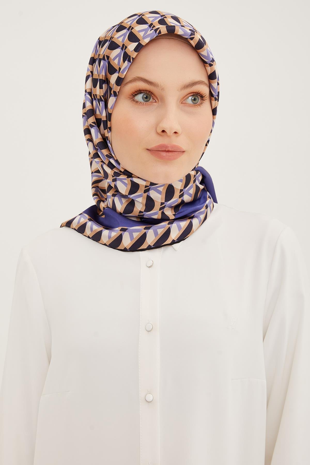 Armine Tivil İpek Eşarp 8903D E23YA8903D02-34