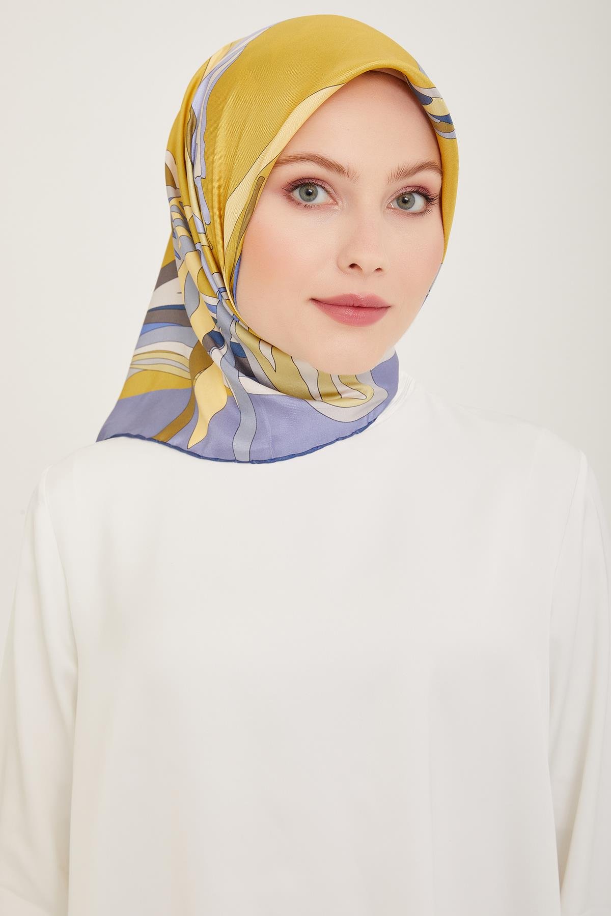 Belli Tivil İpek Eşarp 4017D E24YA4800001-80