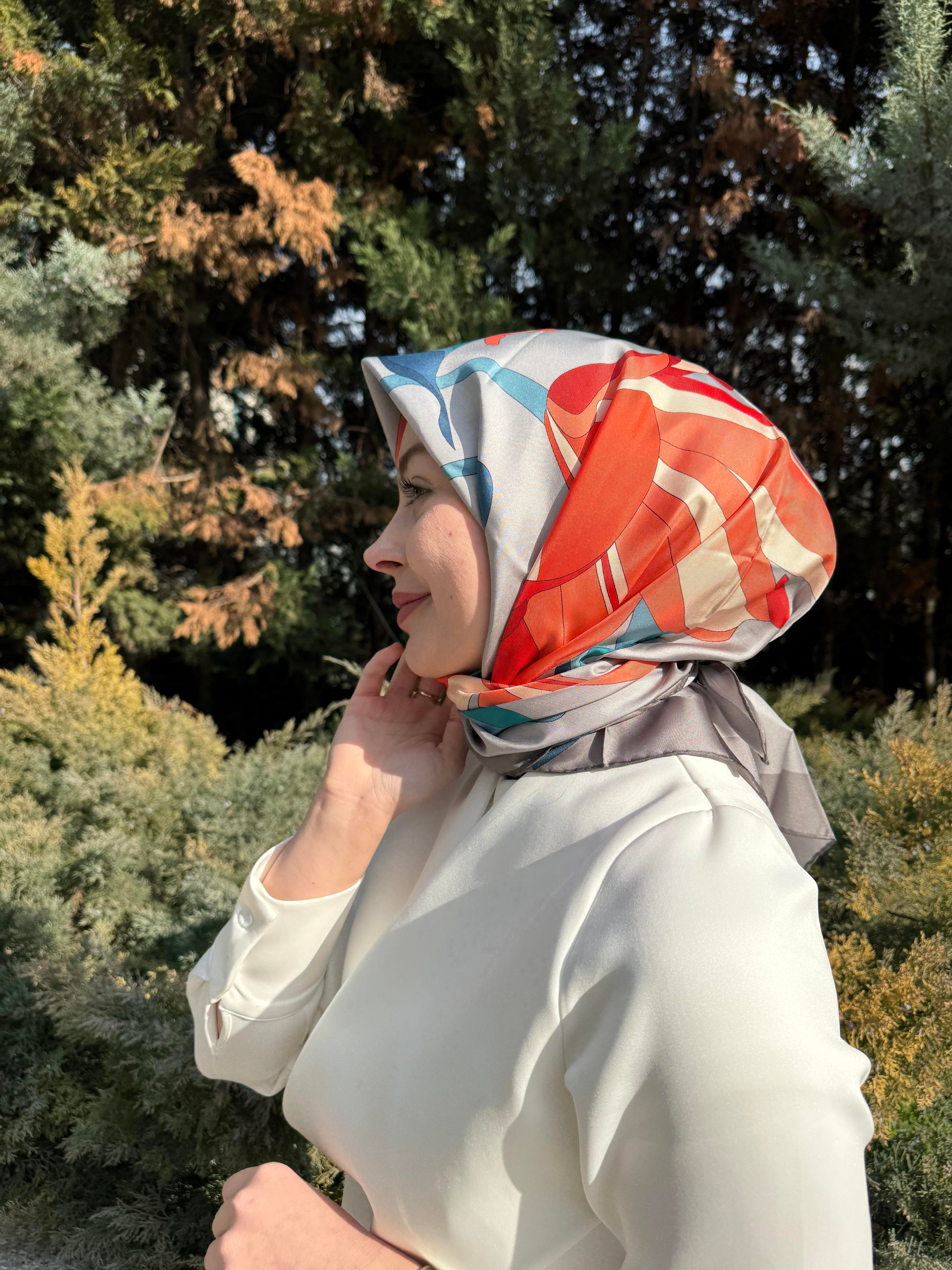 Belli Tivil İpek Eşarp 4035D E24YA4035D01-80