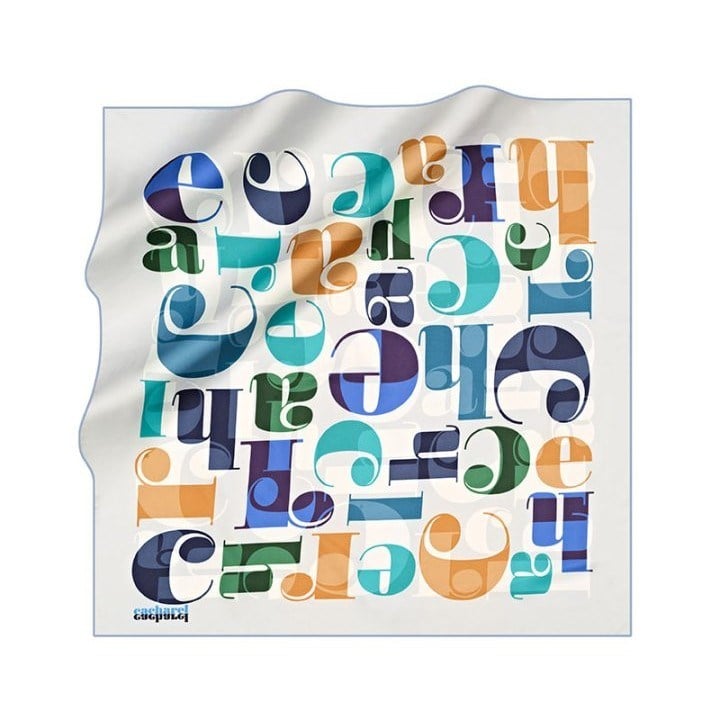 Cacharel Polyester Tivil Eşarp 8110314-922