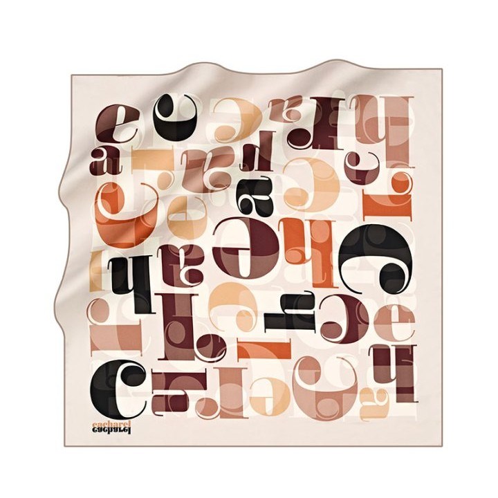 Cacharel Polyester Tivil Eşarp 8110314-931