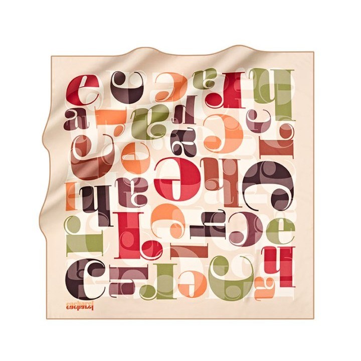 Cacharel Polyester Tivil Eşarp 8110314-961