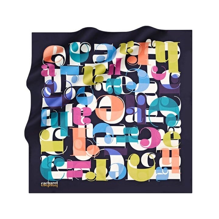 Cacharel Polyester Tivil Eşarp 8110314-921